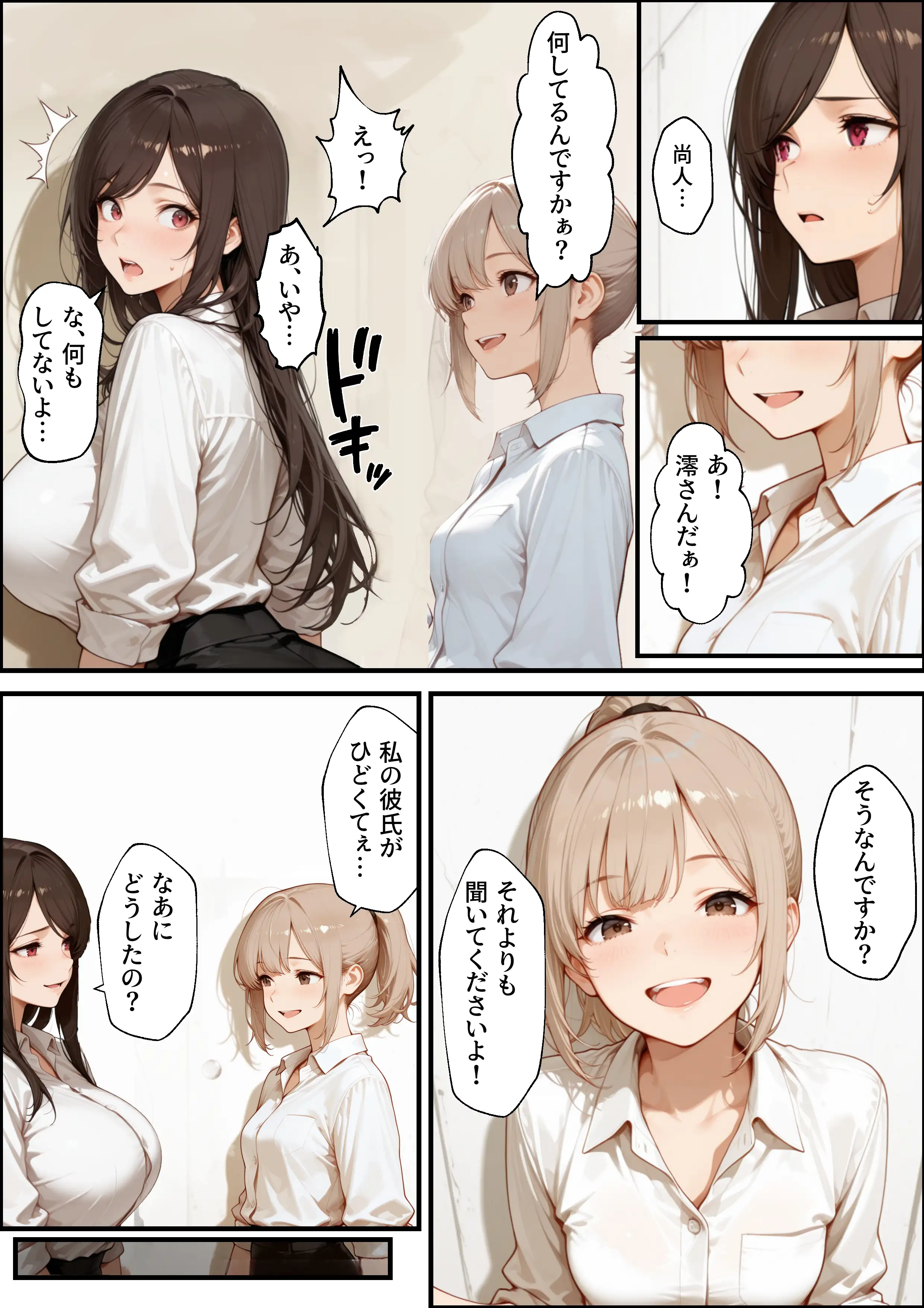 職場の先輩爆乳OLと禁断の温泉一泊 11ページ