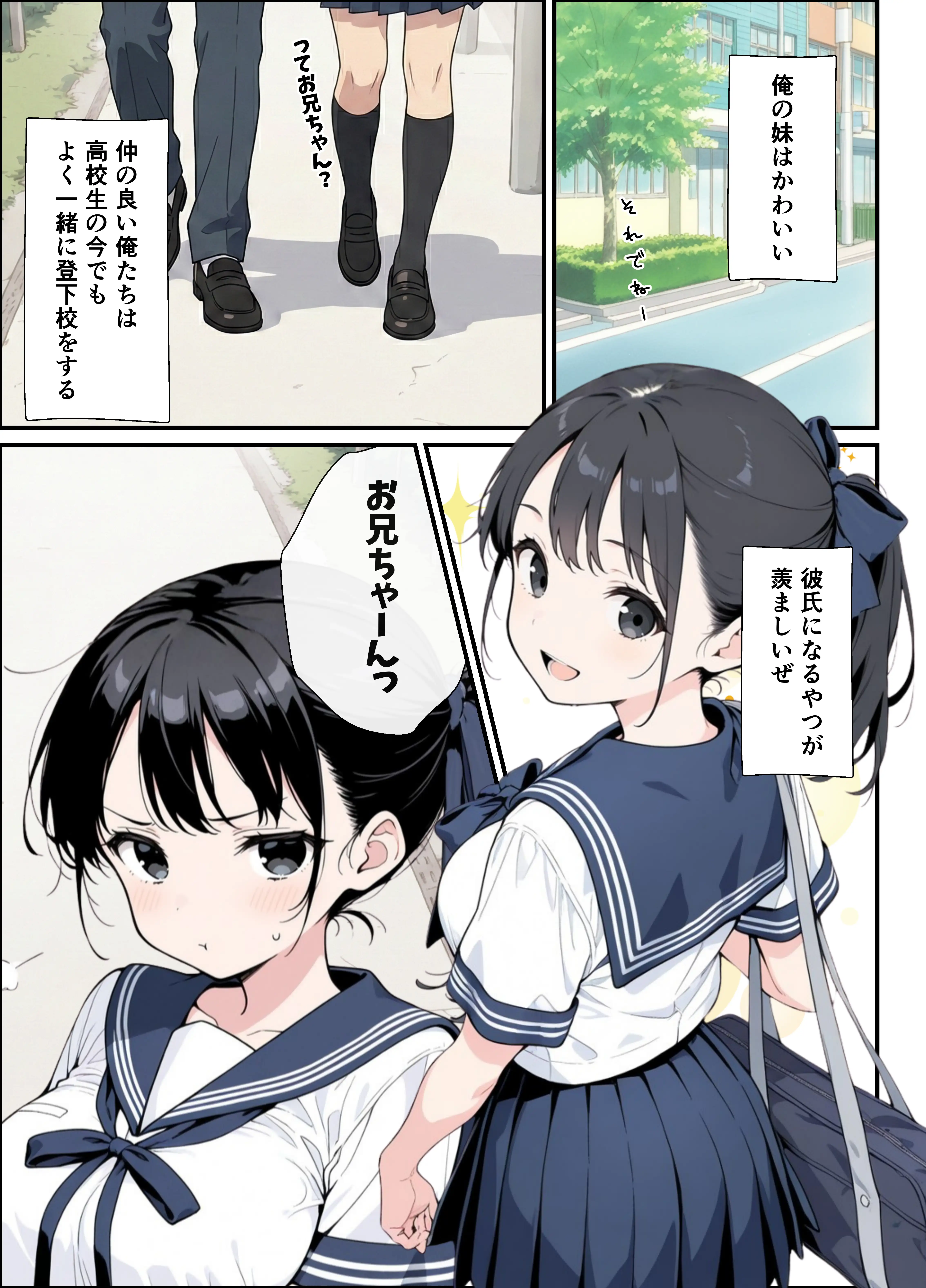 純粋清楚妹のブラ透け事件から、学校で家でと連続甘々中出し懇願SEXした話 5ページ