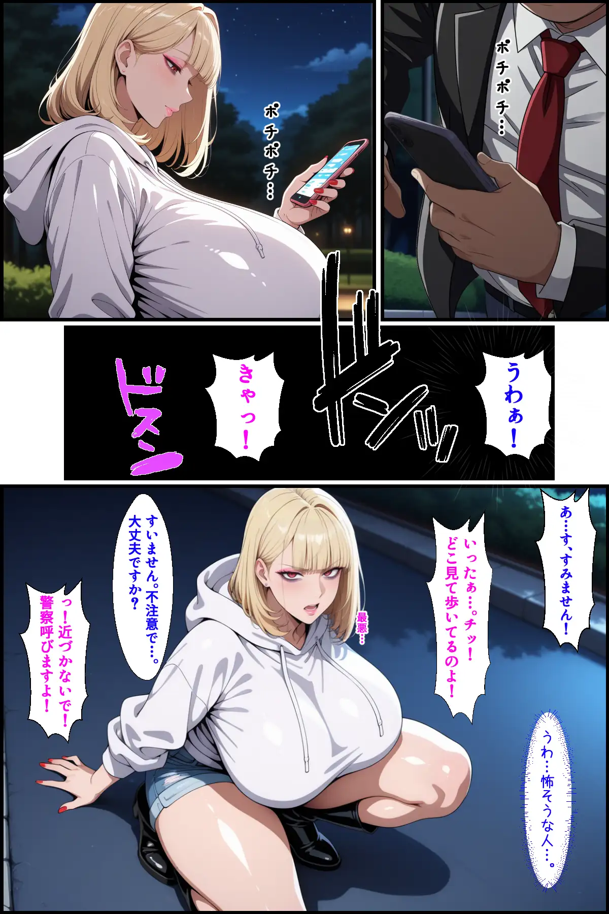 爆乳母娘分からせ計画！ヒス女上司（40）と生意気ギャルをきっちり分からせてラブラブするまでの話 3ページ