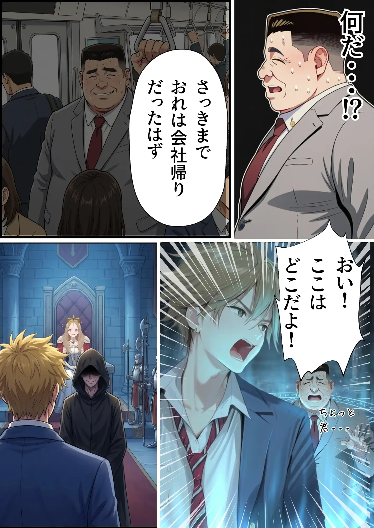 【異世界召喚】追放された種付けおじさん、辺境でハーレム悪徳領主になる 4ページ