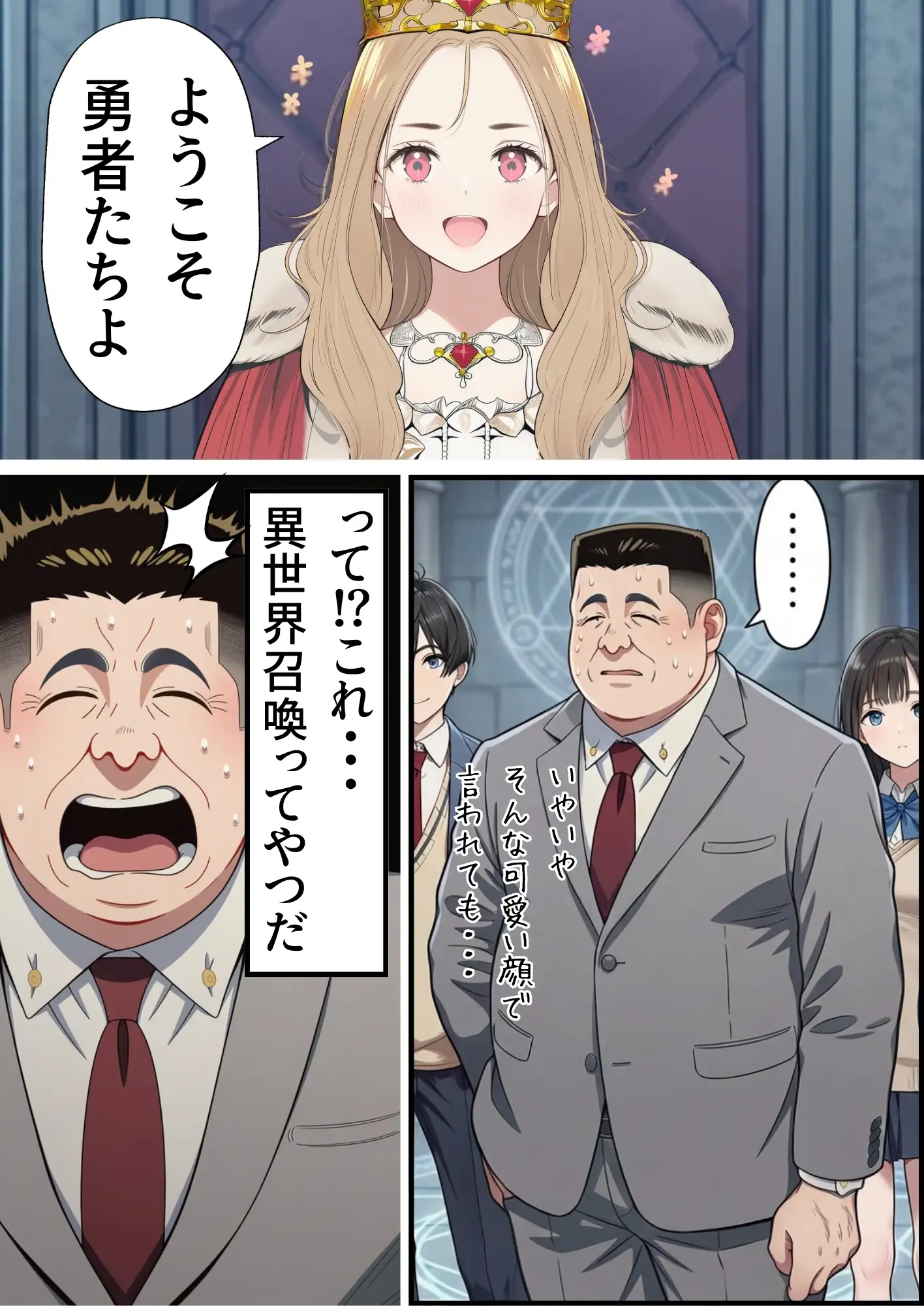 【異世界召喚】追放された種付けおじさん、辺境でハーレム悪徳領主になる 5ページ