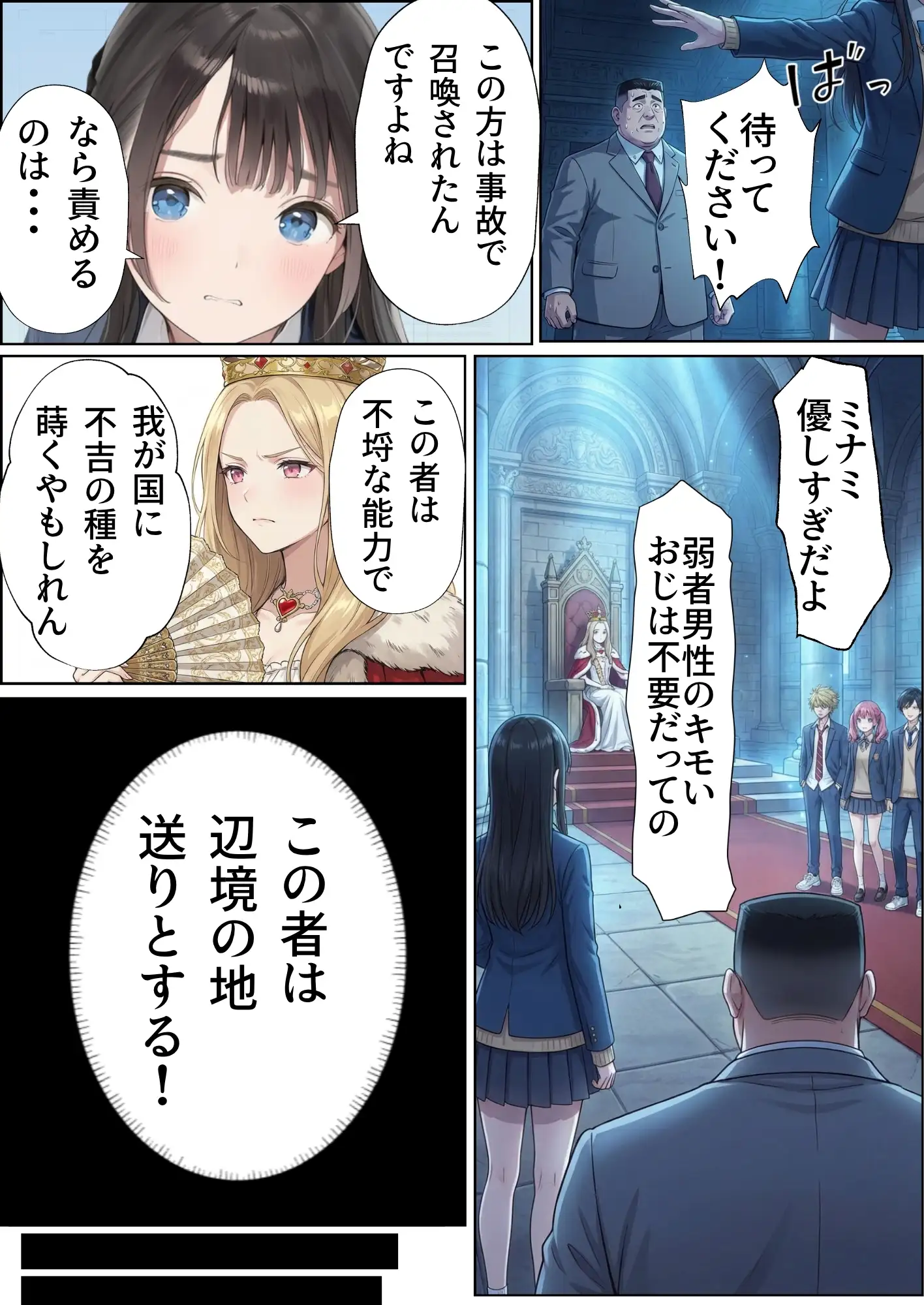 【異世界召喚】追放された種付けおじさん、辺境でハーレム悪徳領主になる 17ページ