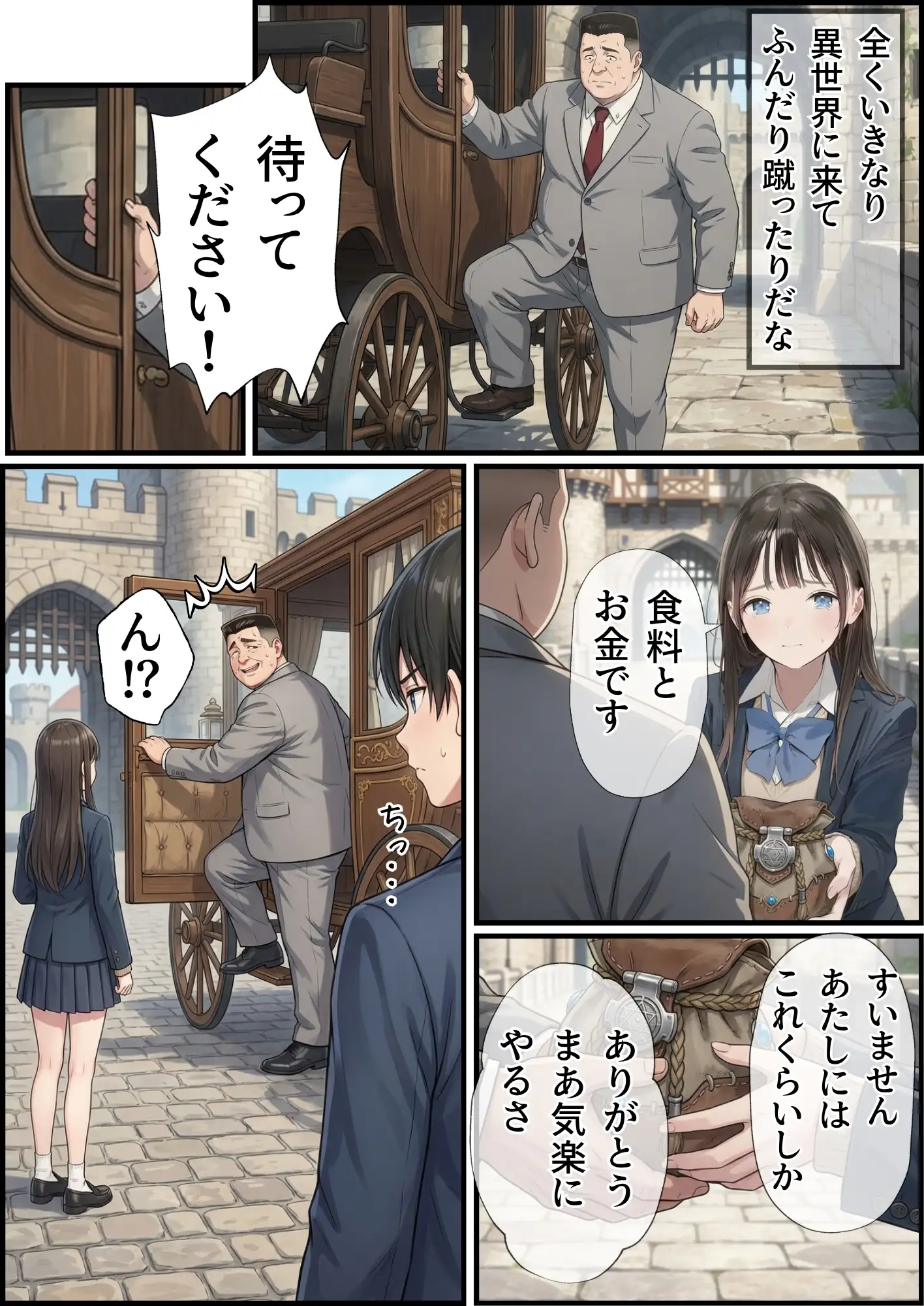 【異世界召喚】追放された種付けおじさん、辺境でハーレム悪徳領主になる 18ページ