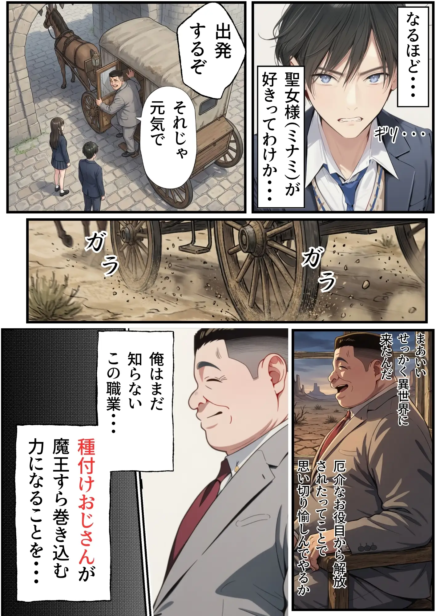 【異世界召喚】追放された種付けおじさん、辺境でハーレム悪徳領主になる 19ページ
