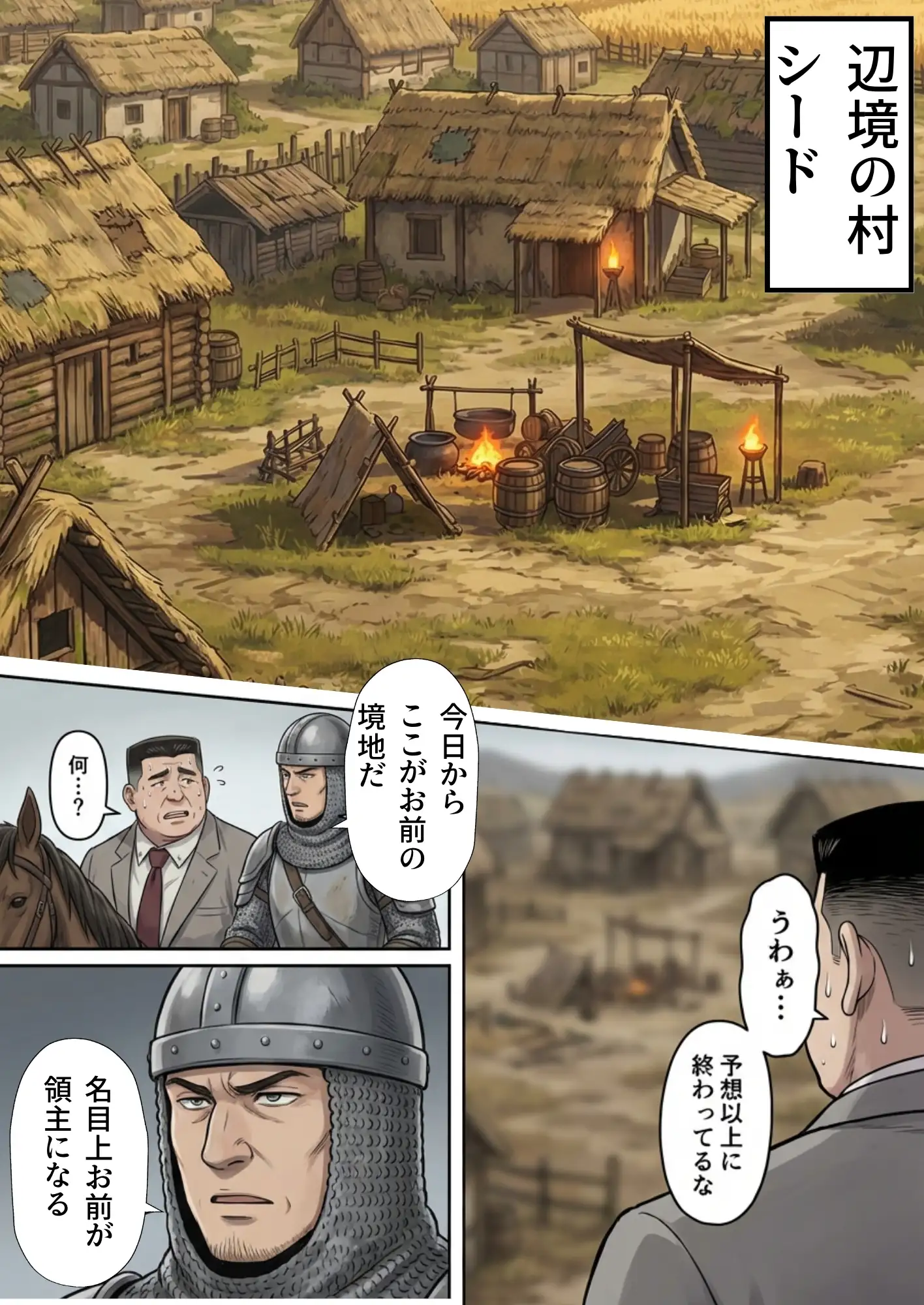 【異世界召喚】追放された種付けおじさん、辺境でハーレム悪徳領主になる 22ページ