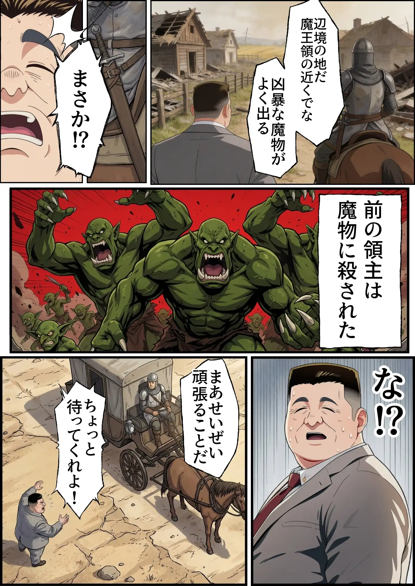 【異世界召喚】追放された種付けおじさん、辺境でハーレム悪徳領主になる 23ページ