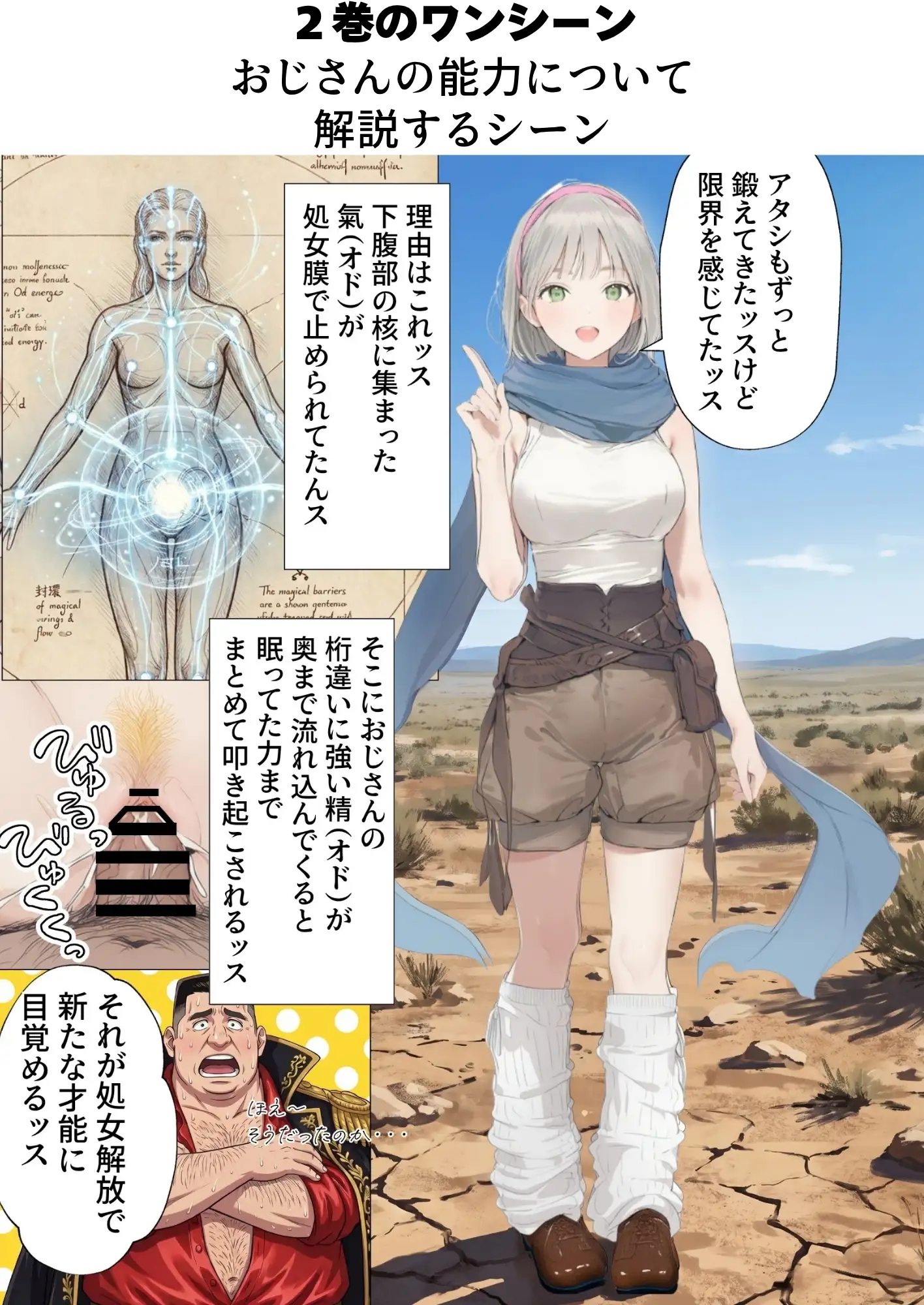 【異世界召喚】追放された種付けおじさん、辺境でハーレム悪徳領主になる 97ページ