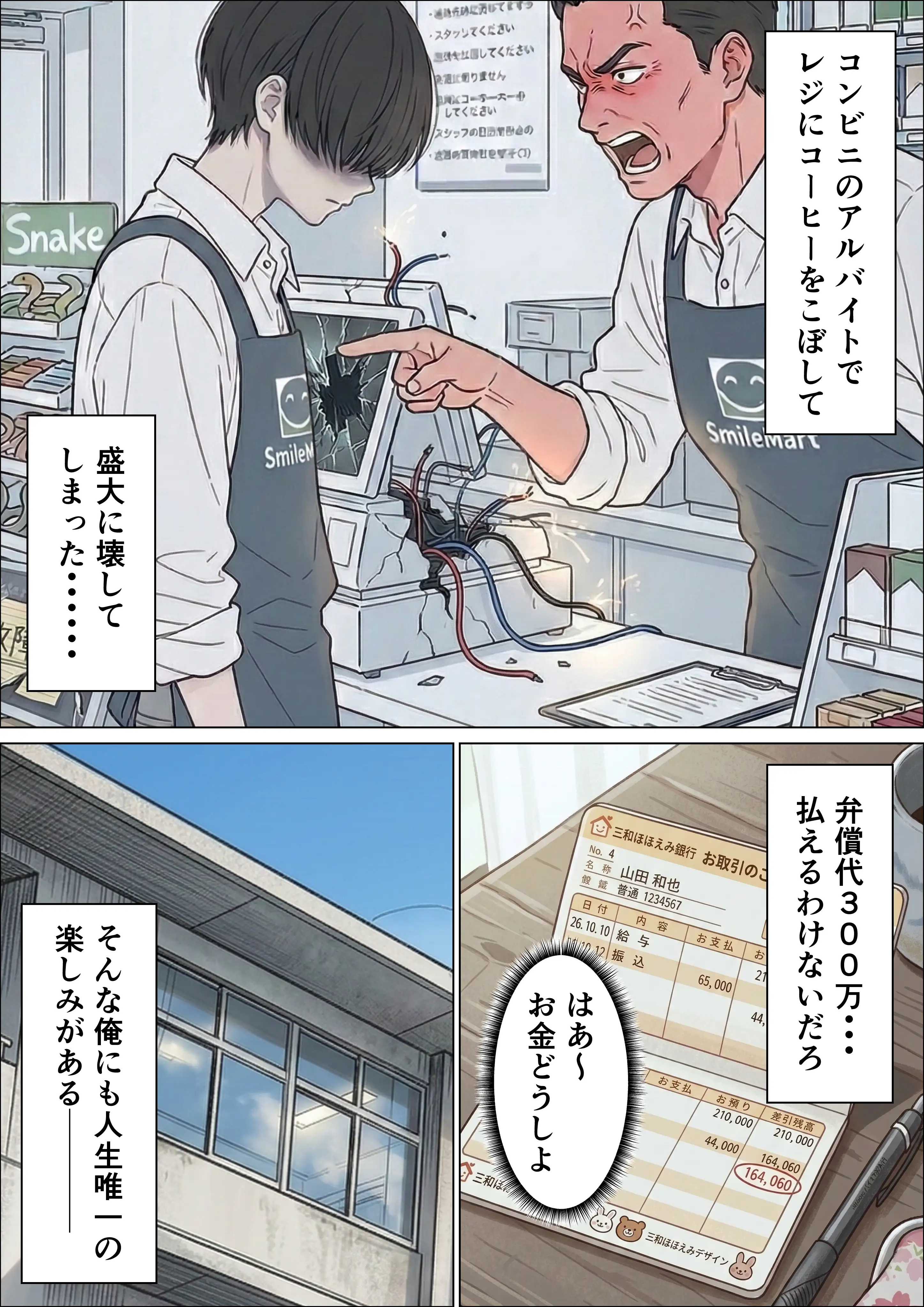 お金好きのダウナーギャルと賞金1000万懸け興奮度メーター我慢バトルで潮だくセックス 3ページ