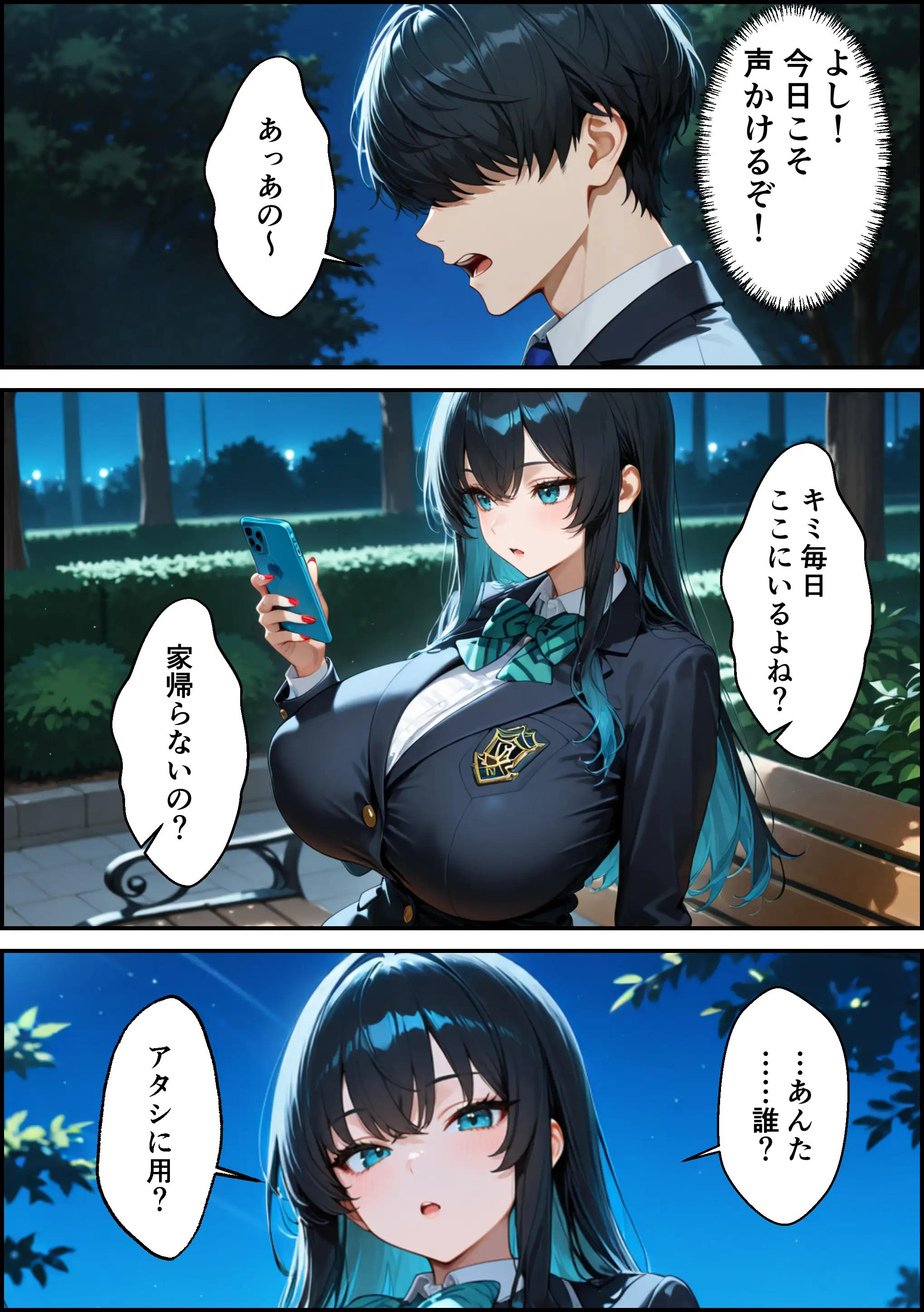 家出したクールなギャルを拾ったらベタ惚れされてイチャラブセックスした話 4ページ