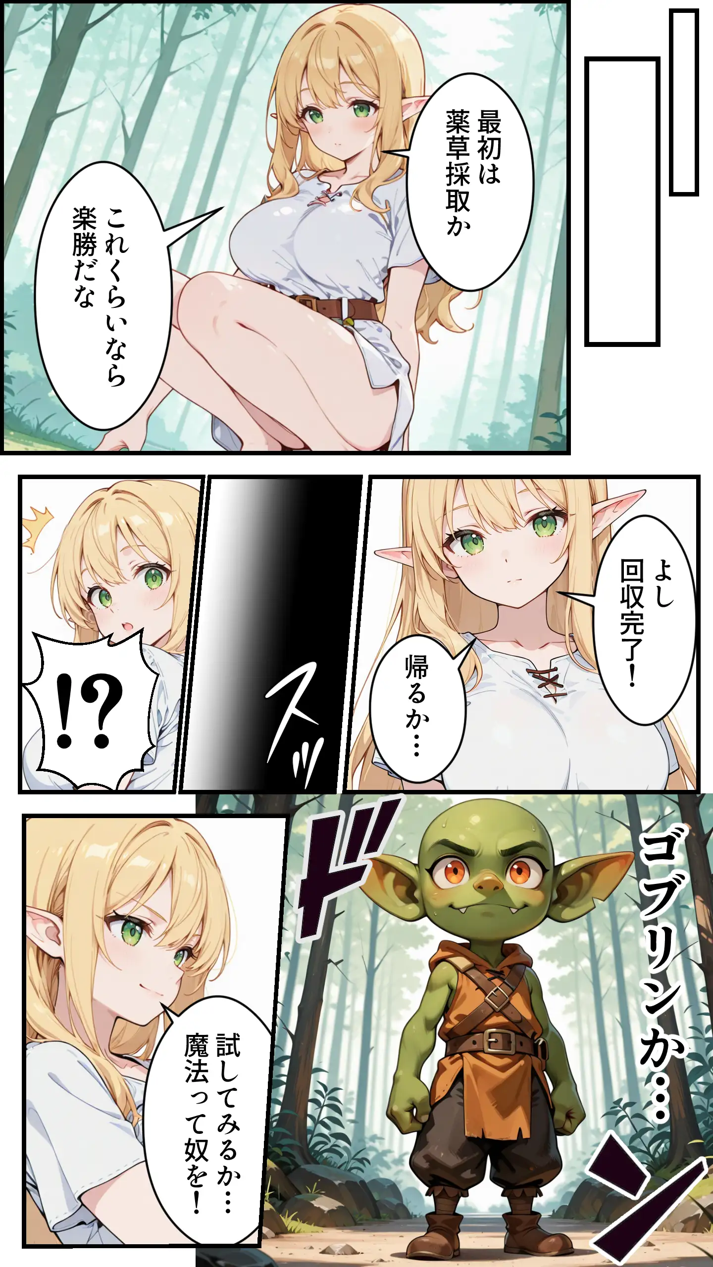 社畜のオレが転生チート『精液吸収成長』でレベル999の淫乱TSエルフ娼婦になる物語 31ページ