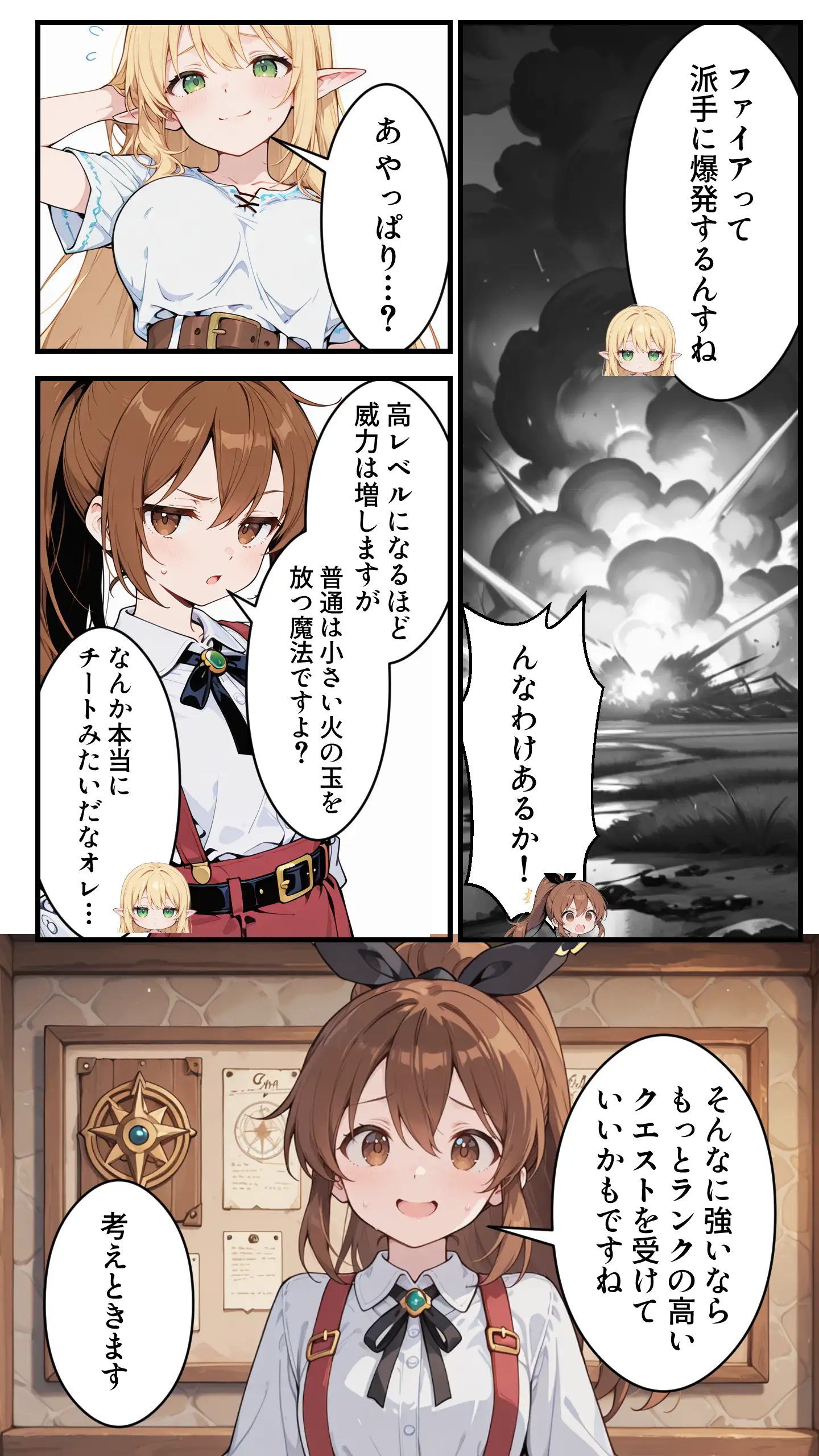 社畜のオレが転生チート『精液吸収成長』でレベル999の淫乱TSエルフ娼婦になる物語 35ページ