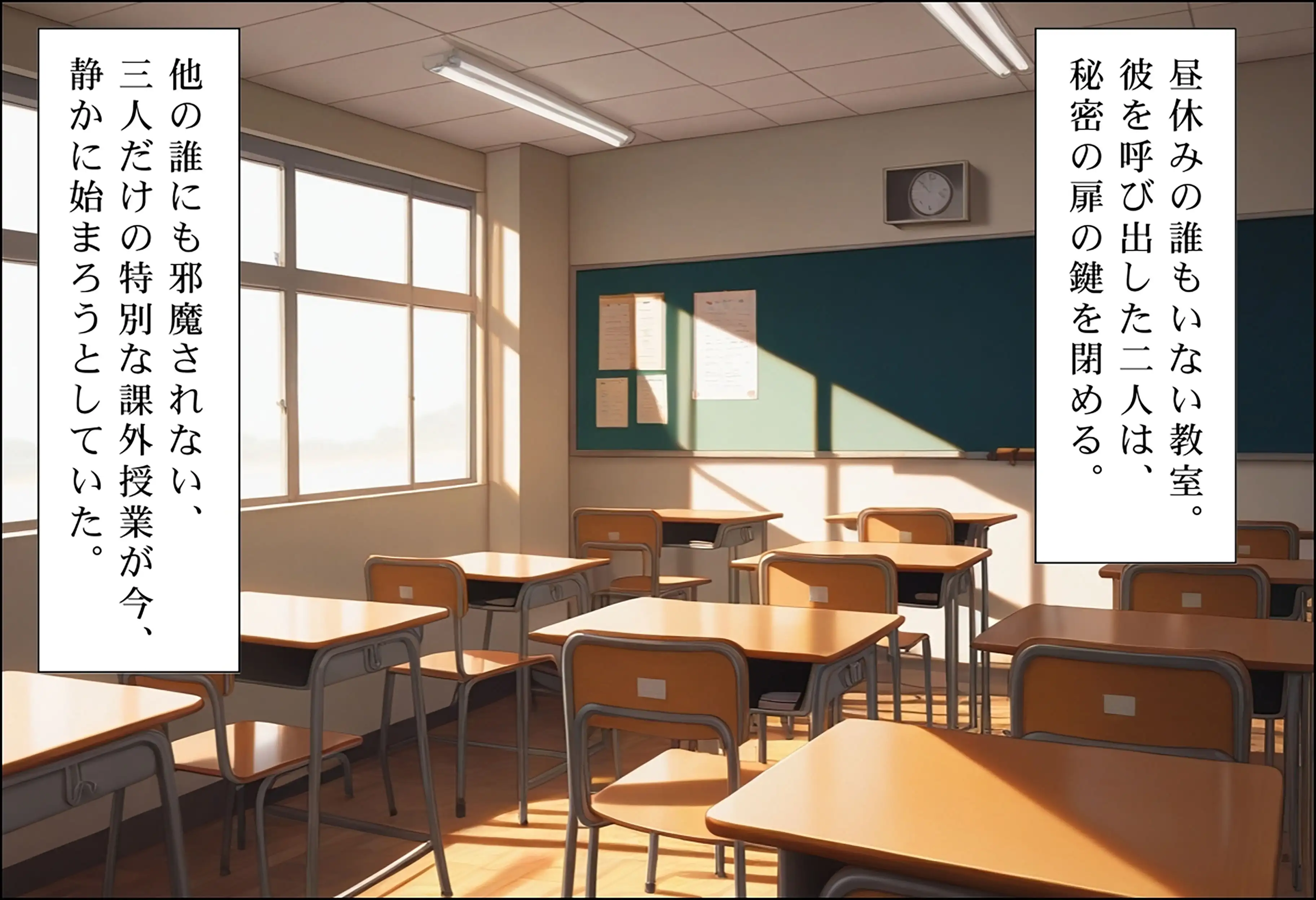 成績はセックス次第！性技で評価される性教育学園〜優等生と甘えん坊の純愛編〜 4ページ