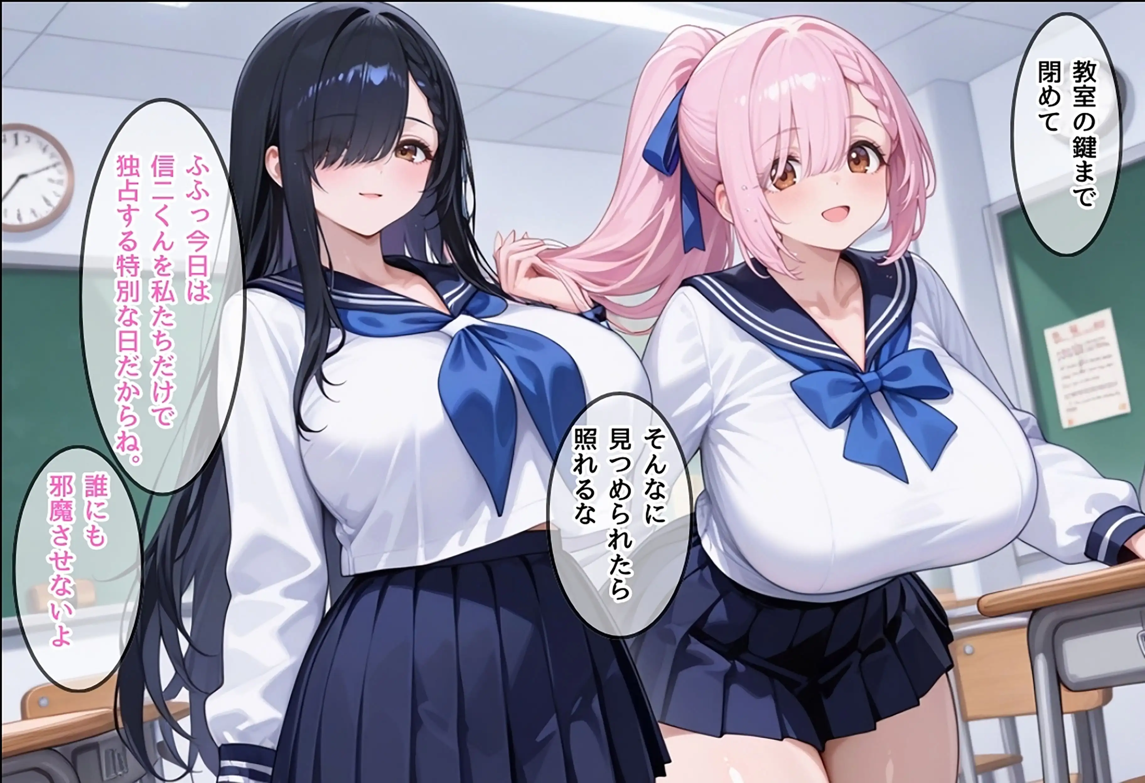 成績はセックス次第！性技で評価される性教育学園〜優等生と甘えん坊の純愛編〜 6ページ