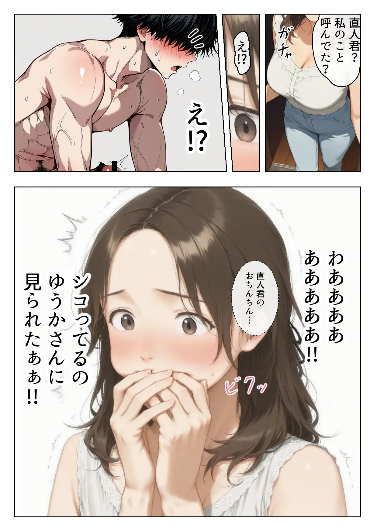 むちむち巨乳の人妻叔母さんに甘やかされながらイチャラブ筆おろしされた僕 母性溢れる溺愛えっち 27ページ