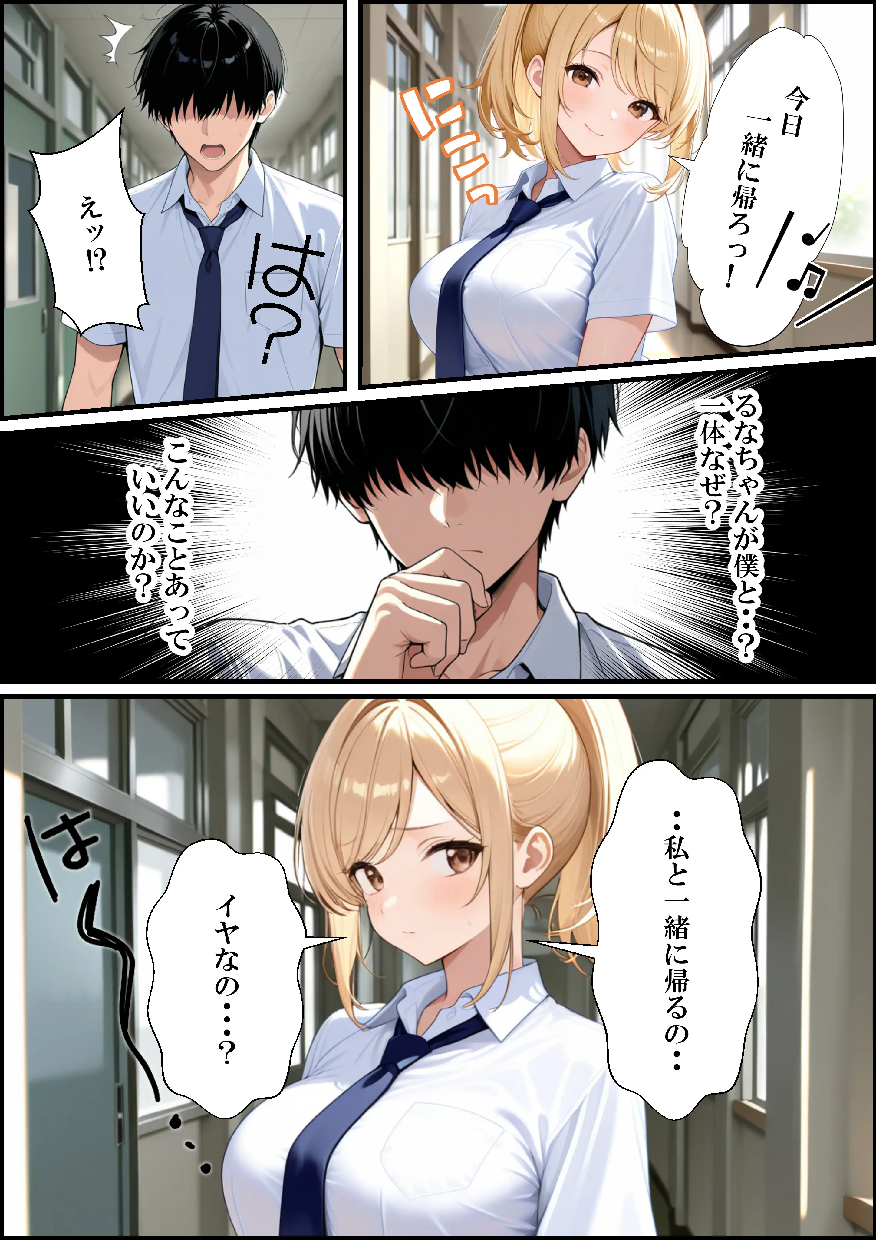 クラスの一軍ギャルが陰キャの彼女になった話 3ページ