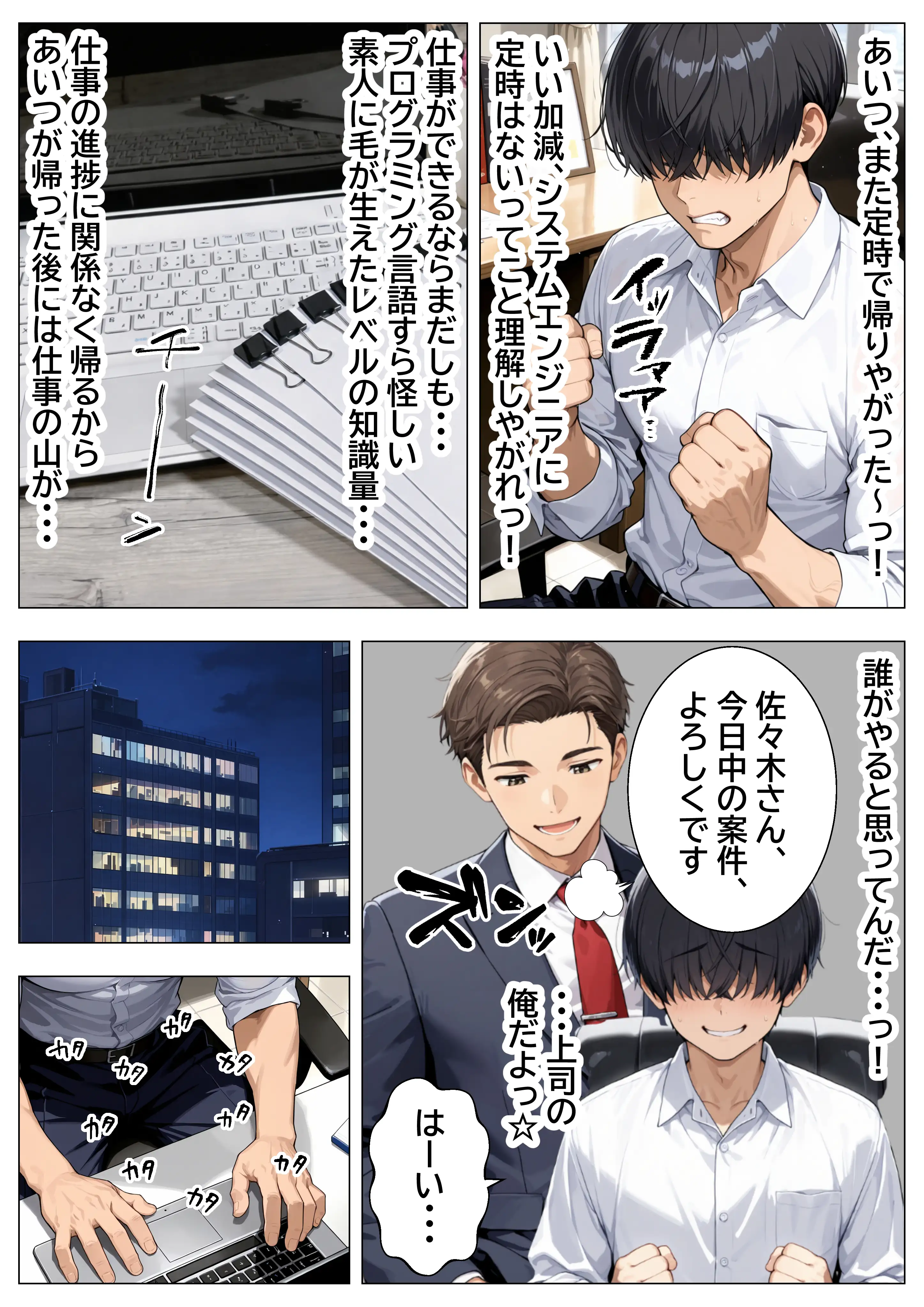 強気OLギャルをわからせたい 2ページ