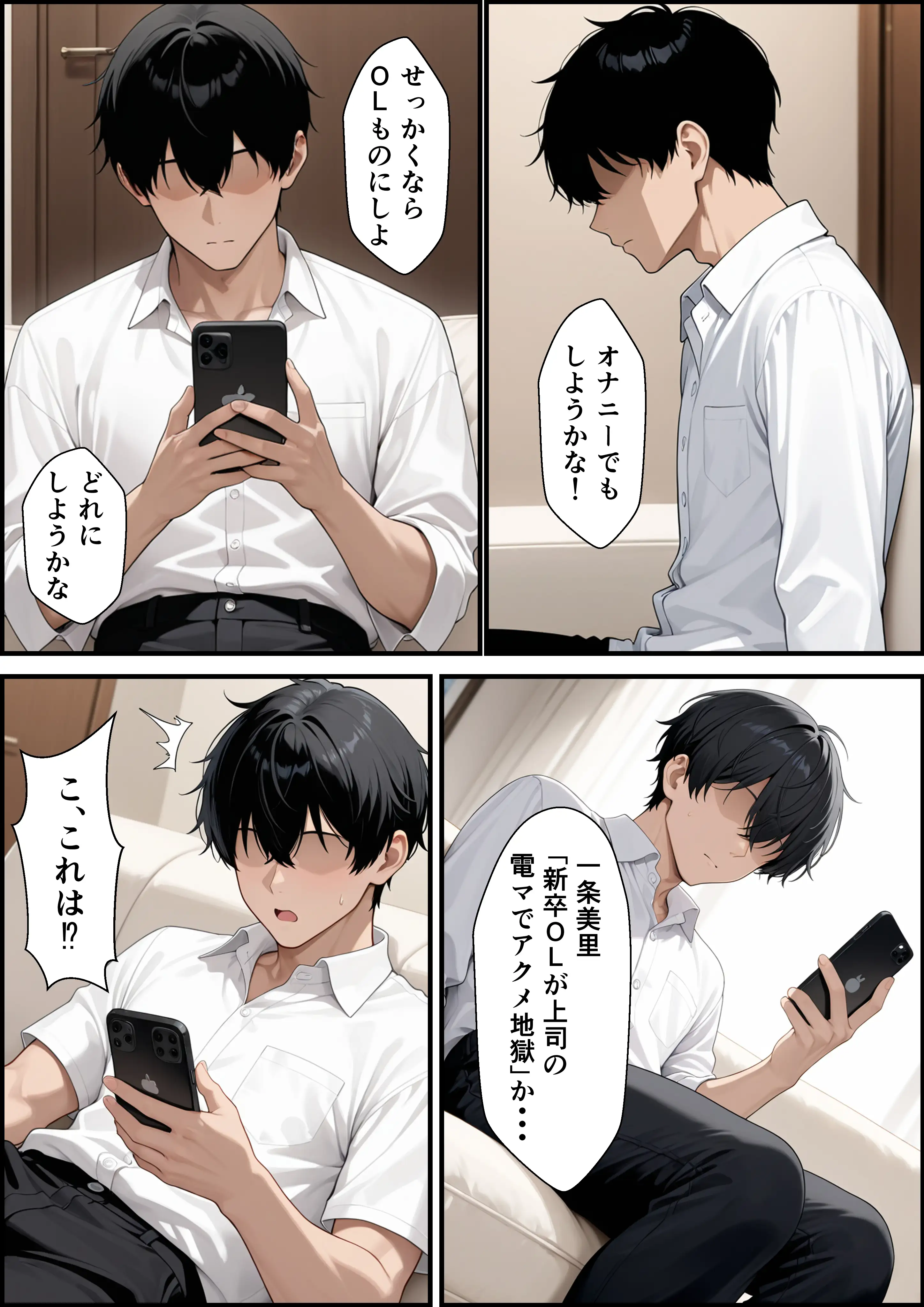 感じの悪いねちねち巨乳上司の弱みを握って中出しセックスする話 6ページ