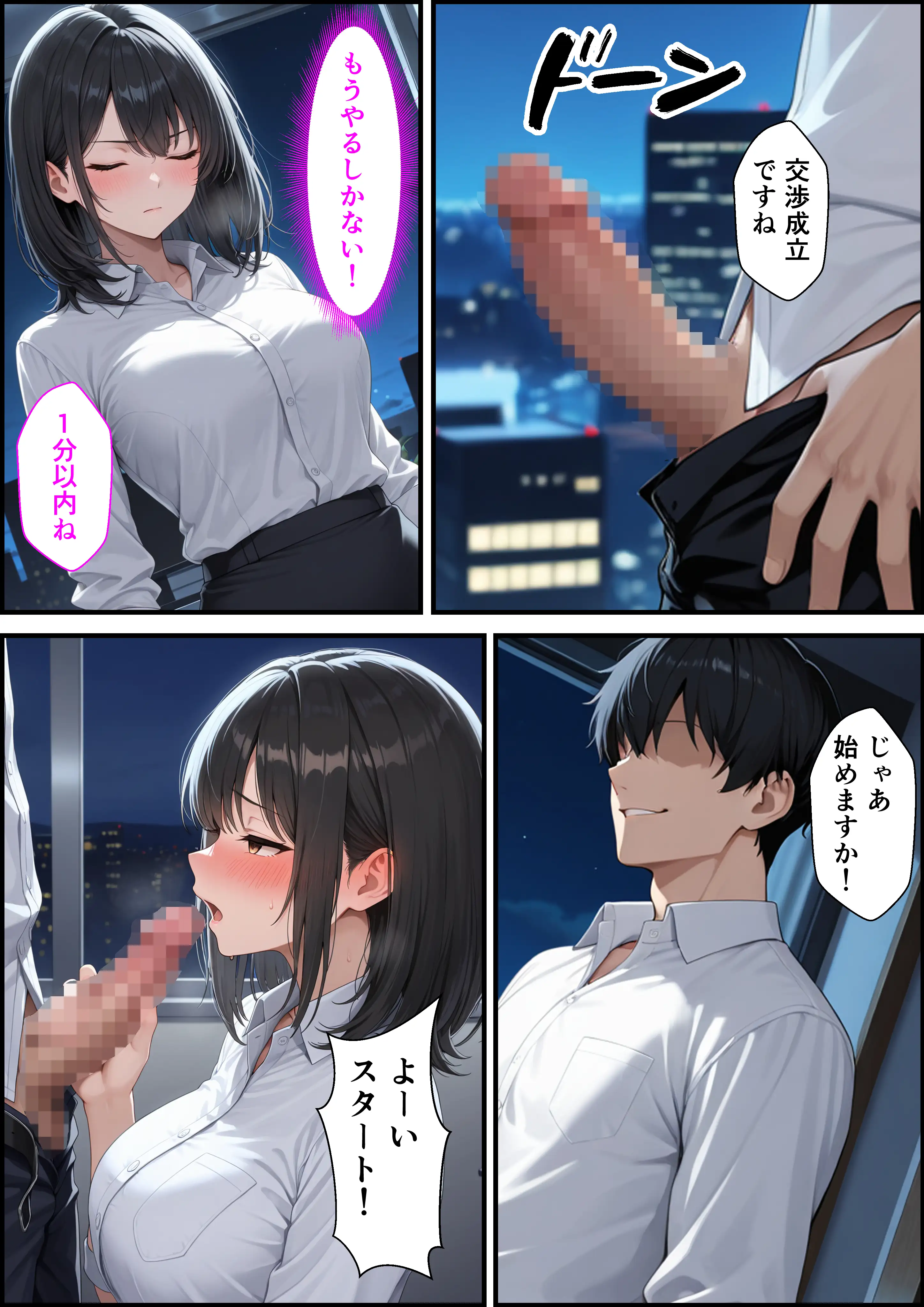 感じの悪いねちねち巨乳上司の弱みを握って中出しセックスする話 19ページ