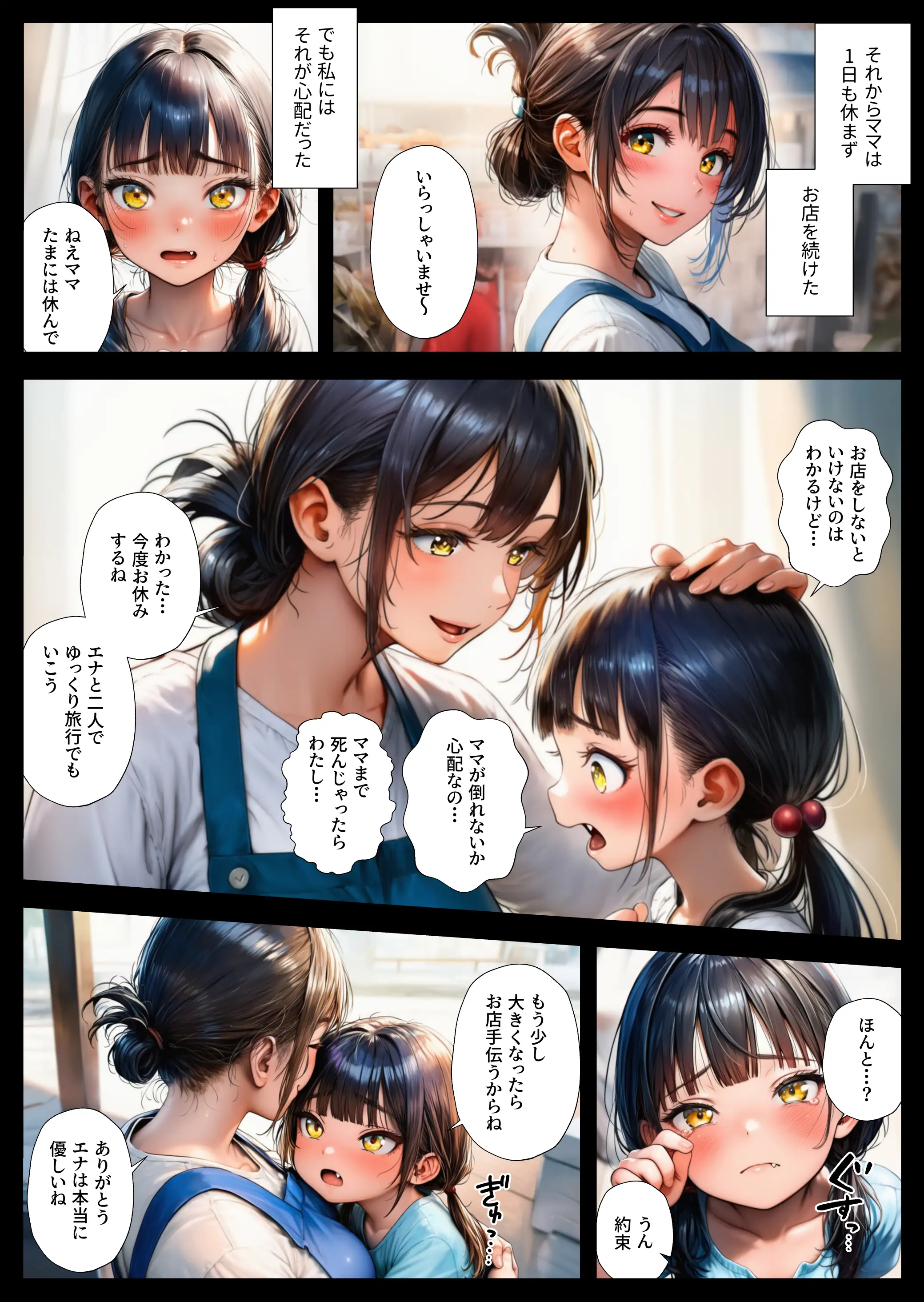 NTR物件〜大家に中出し絶頂させられた母娘〜 5ページ