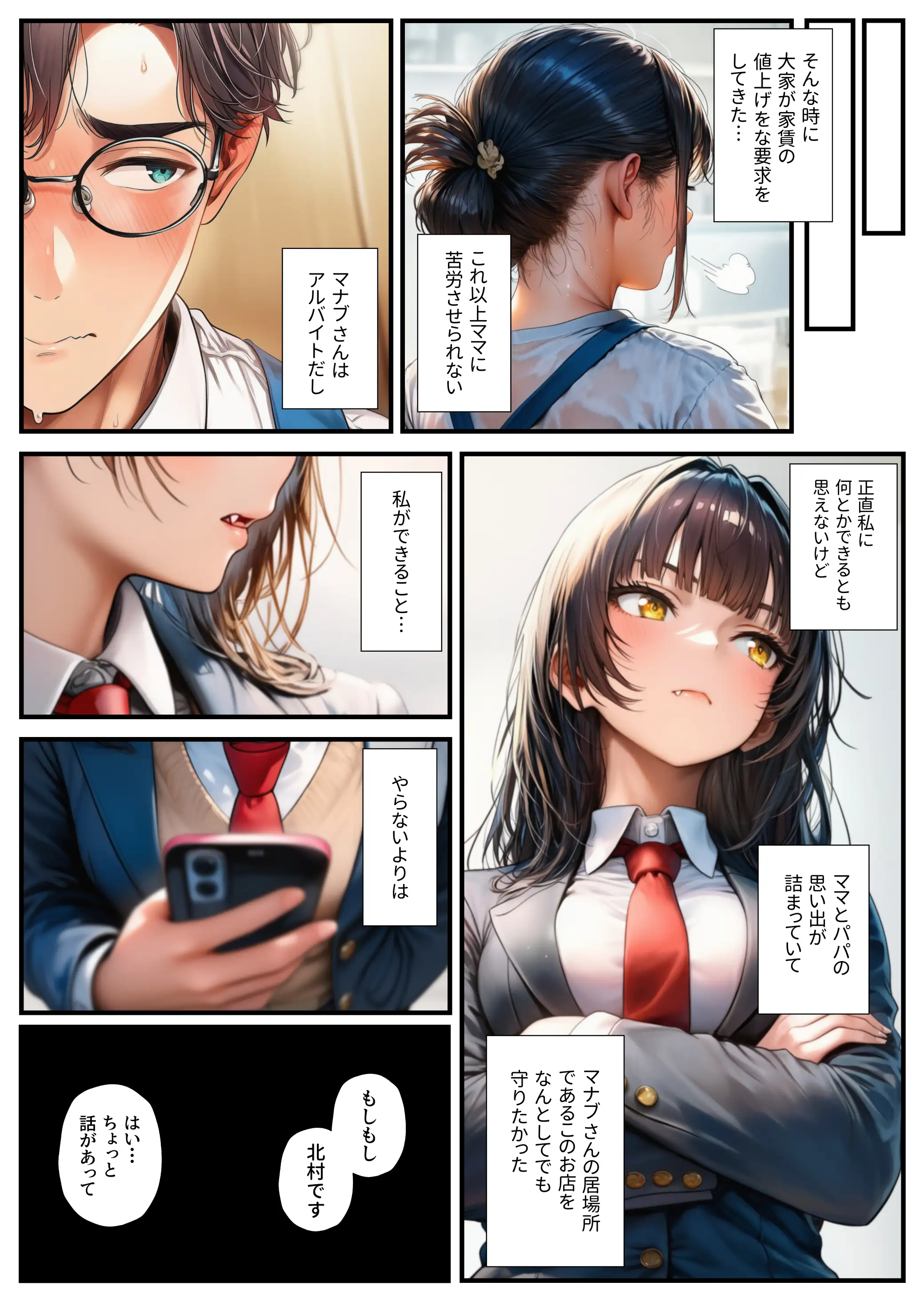 NTR物件〜大家に中出し絶頂させられた母娘〜 12ページ