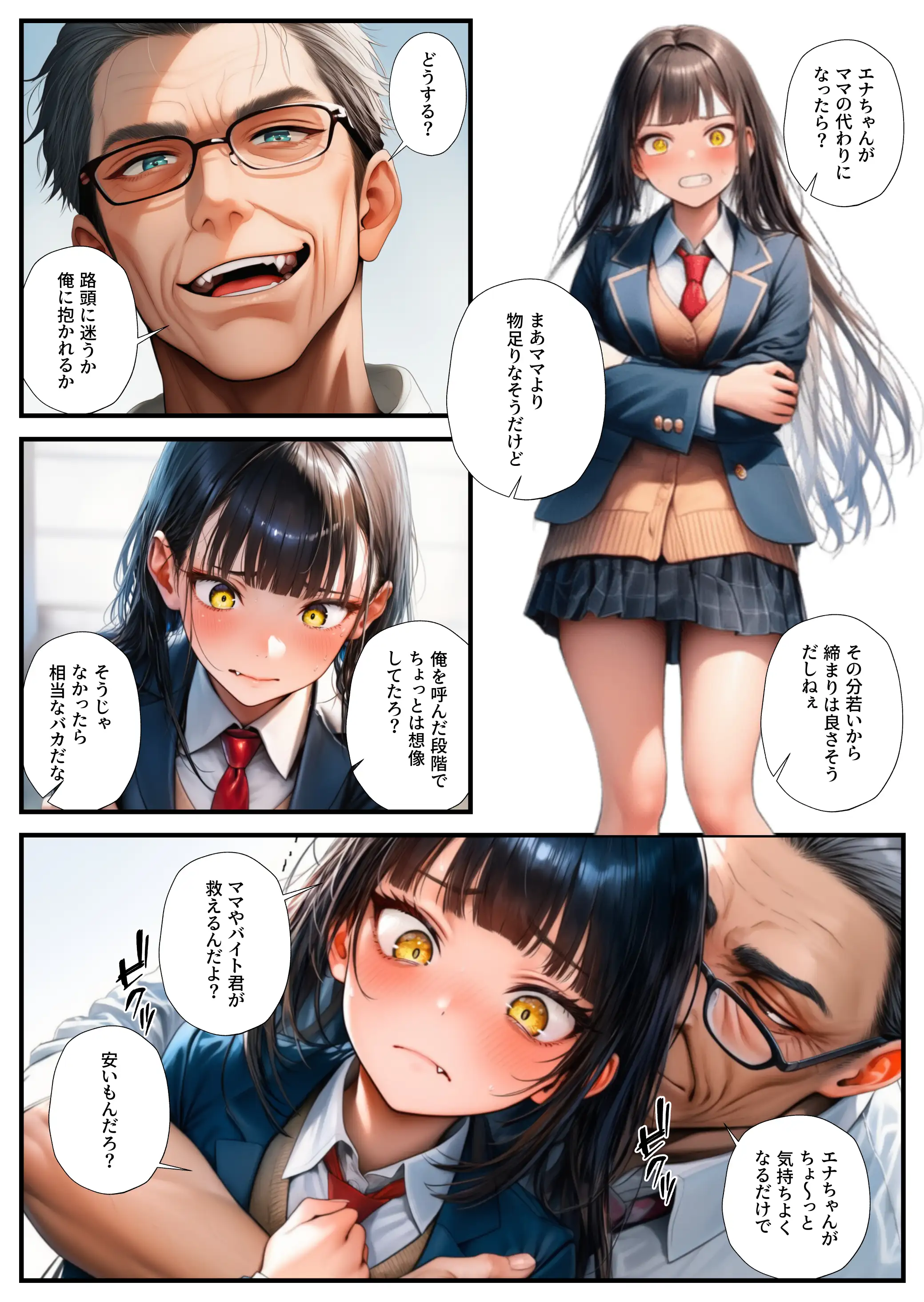 NTR物件〜大家に中出し絶頂させられた母娘〜 15ページ
