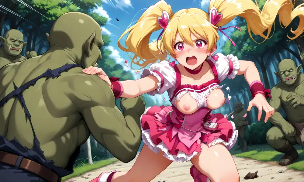 ボテキュア〜フ〇プリ敗北レ〇プ編〜 2ページ