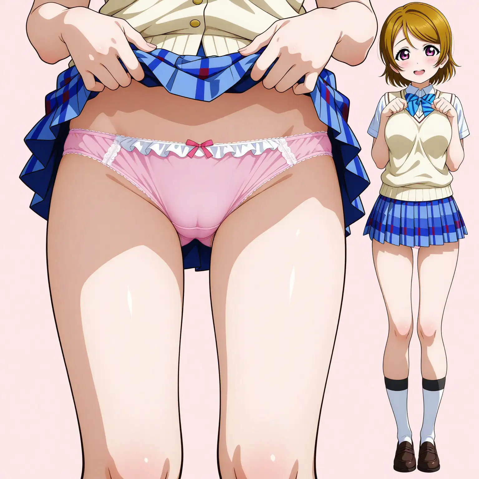 立ち絵とたくしあげ【ラブライブ！風1】 41ページ