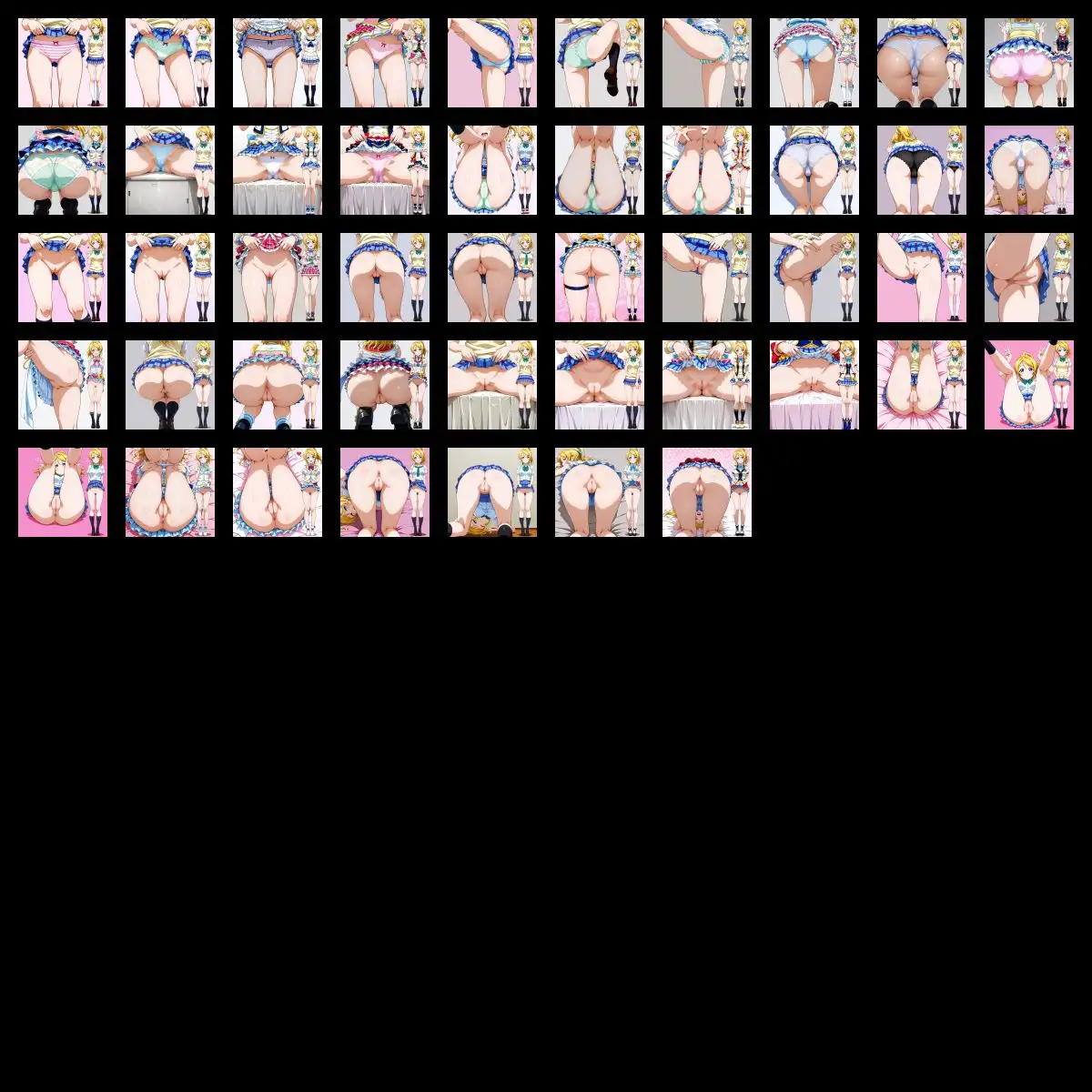 立ち絵とたくしあげ【ラブライブ！風1】 50ページ