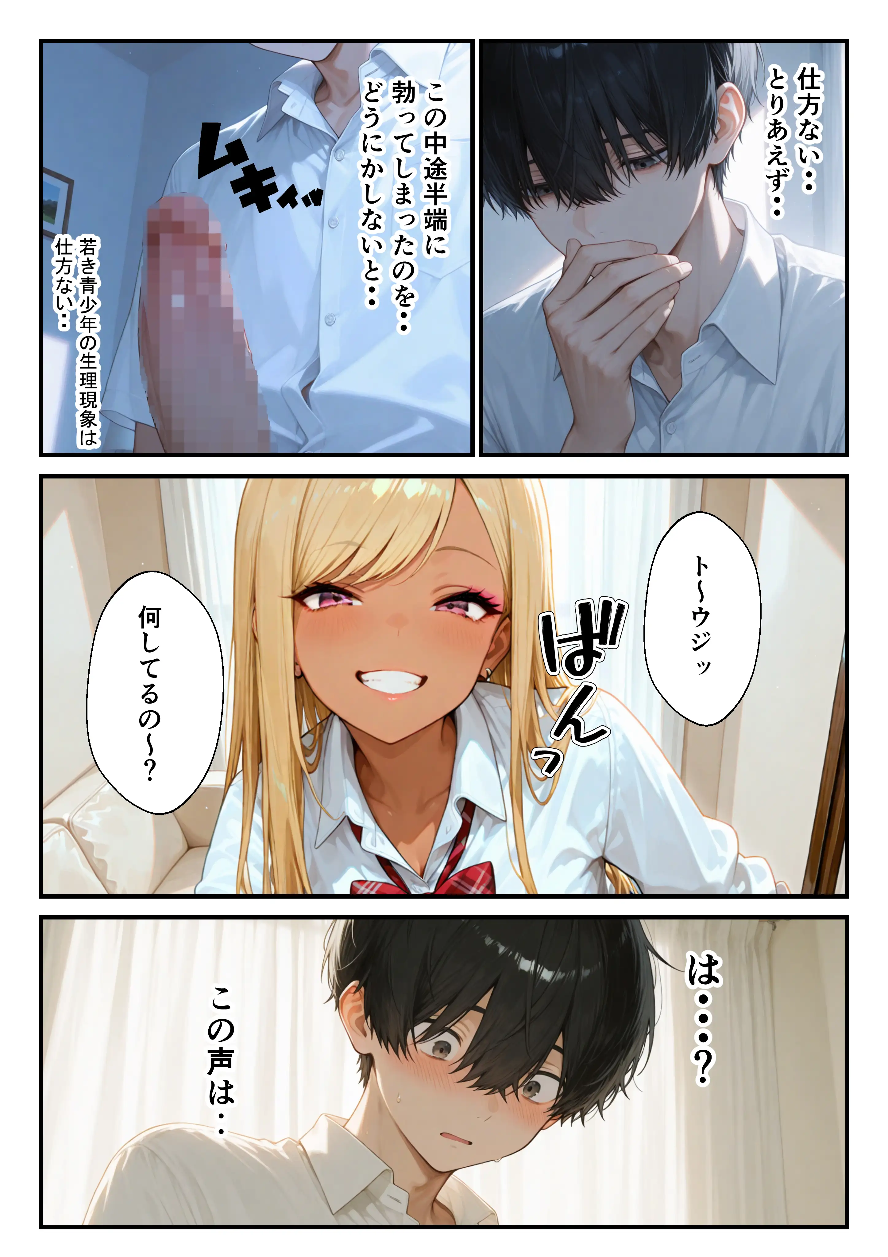幼なじみギャルの誘惑巨根ちんこで生中だし 13ページ