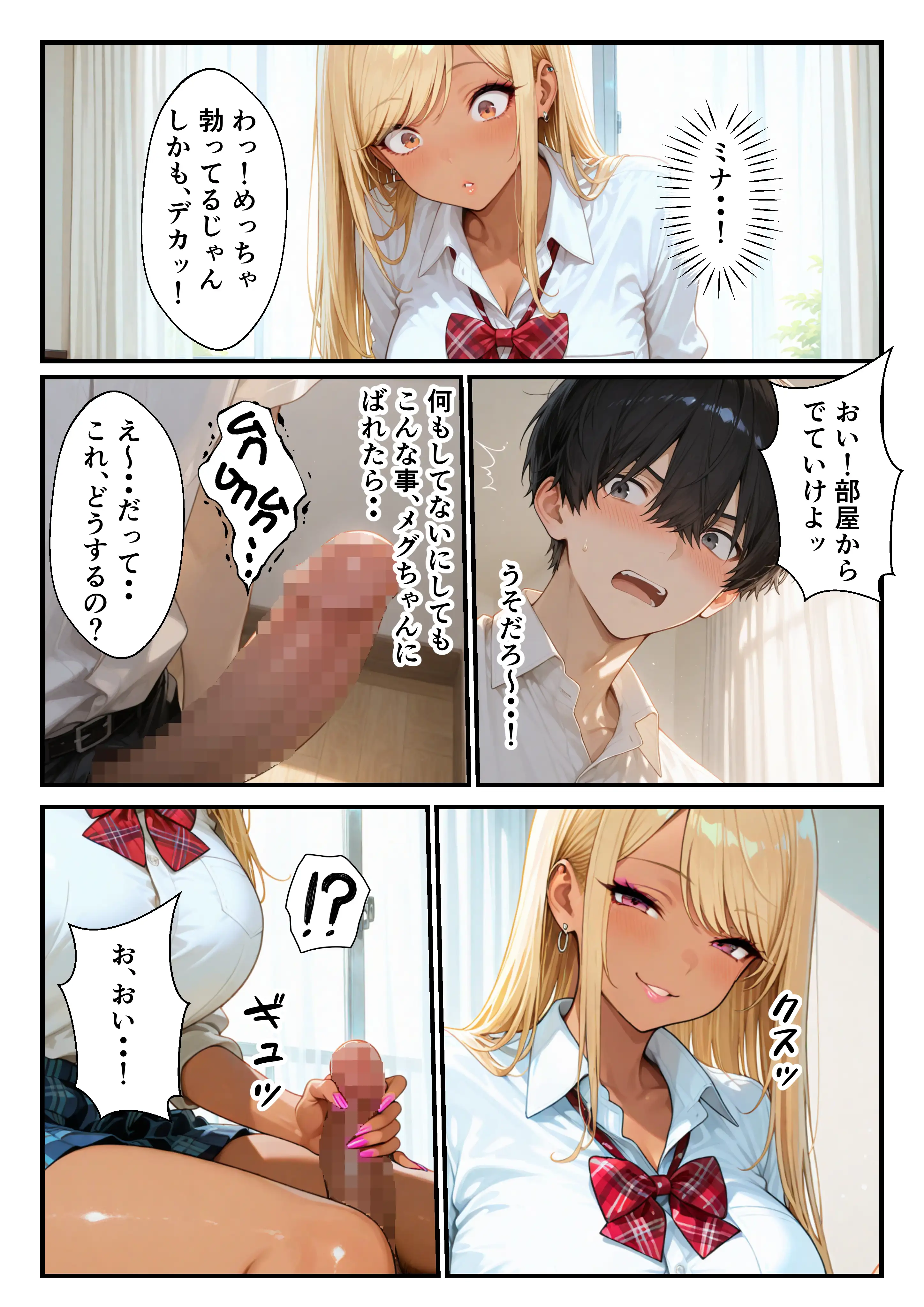 幼なじみギャルの誘惑巨根ちんこで生中だし 14ページ
