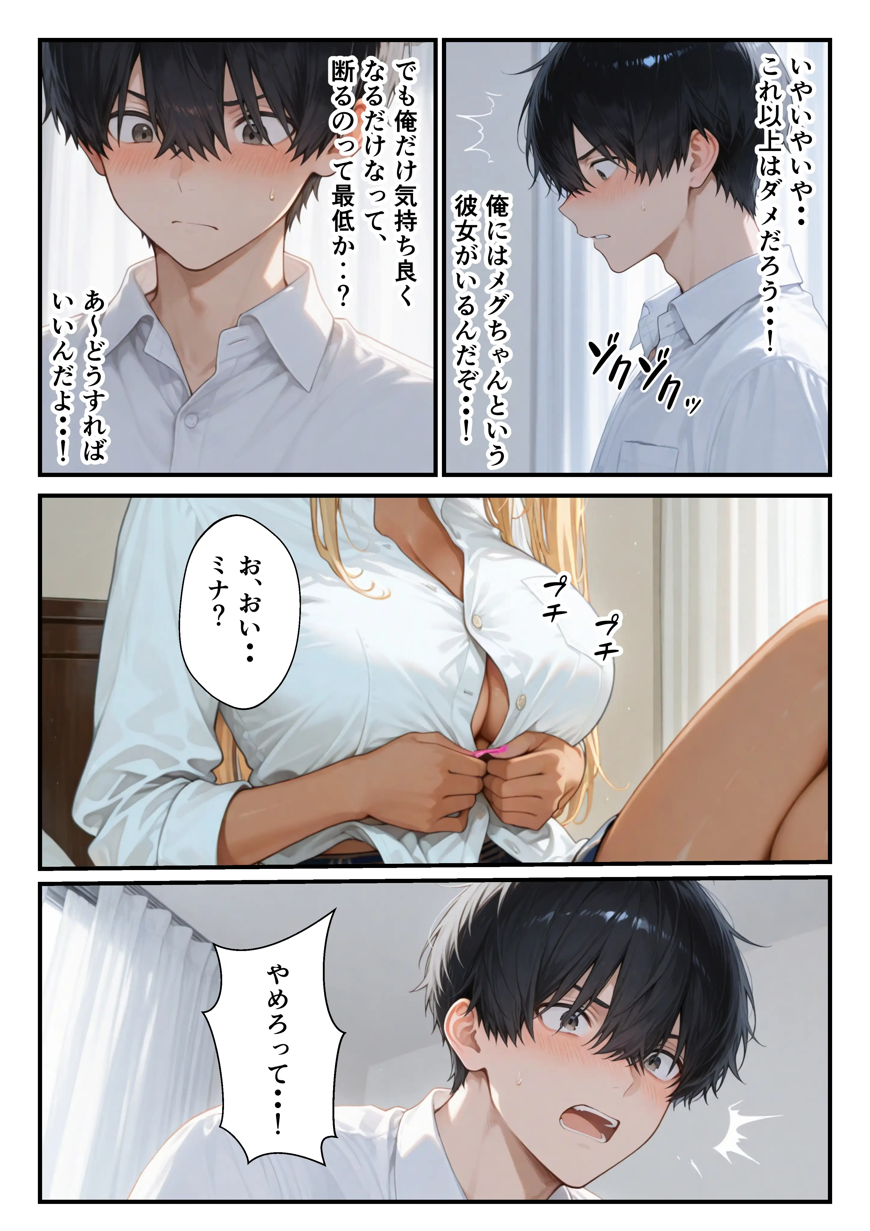 幼なじみギャルの誘惑巨根ちんこで生中だし 21ページ