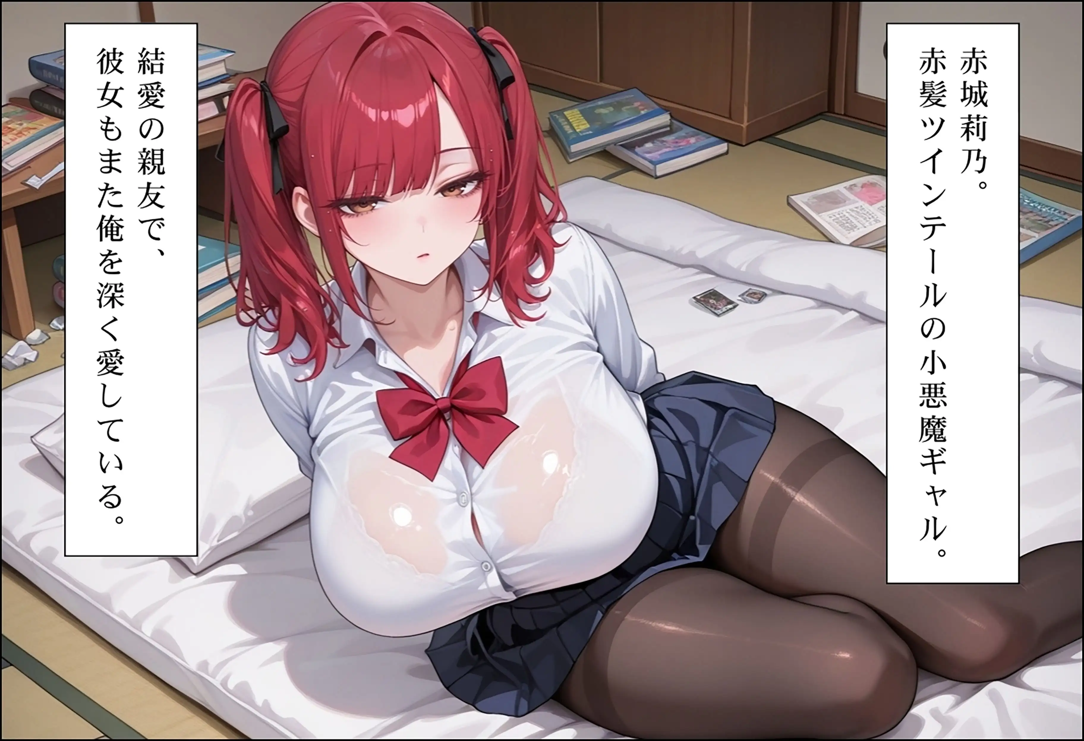 勉強を教える代わりにエッチをさせてくれるギャルが俺の部屋に入り浸る話〜恋する親友ギャル2人の激甘W中出し純愛編〜 5ページ