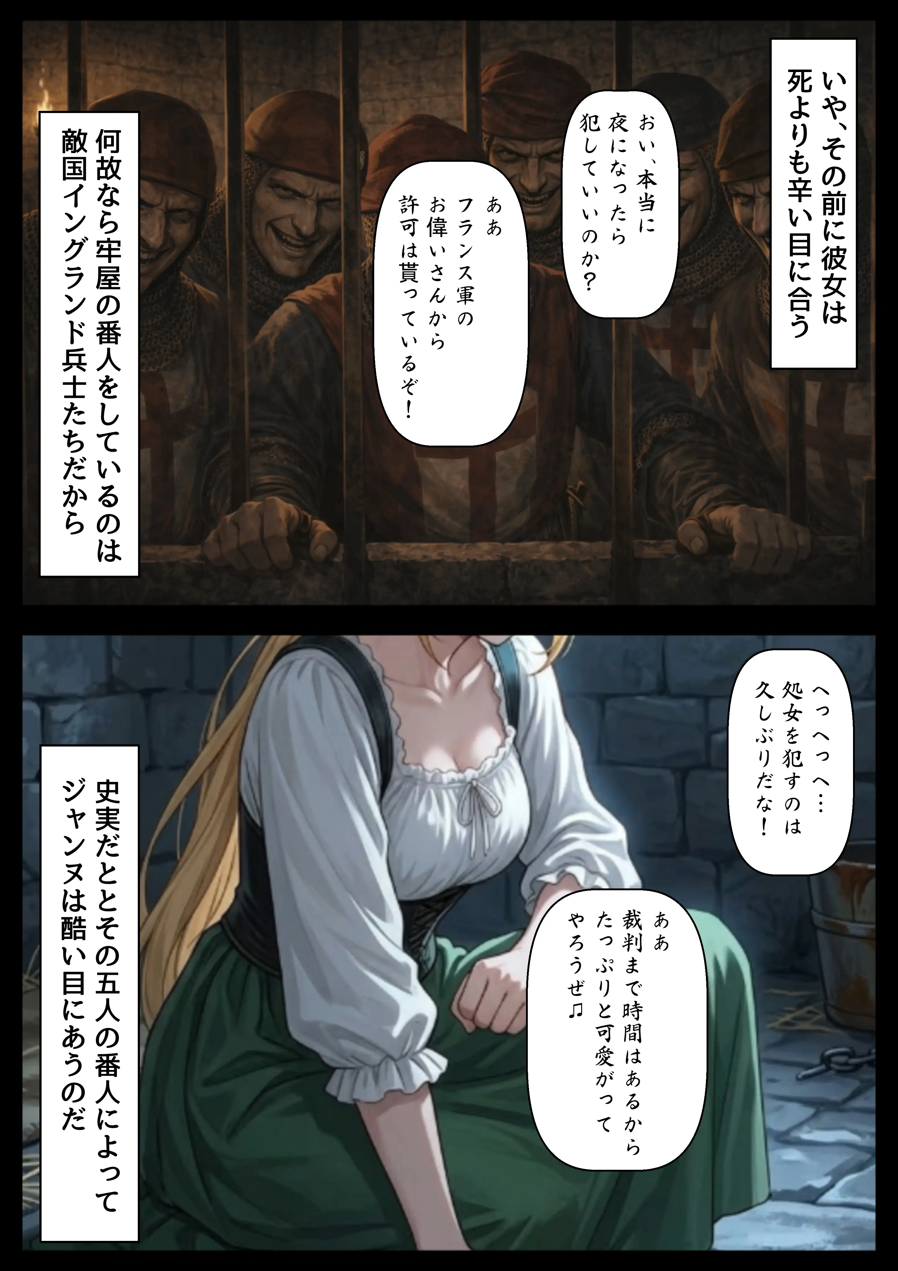 ジャンヌダル●の幼馴染に転生した俺は、彼女の悲惨な歴史を変える！！ 15ページ