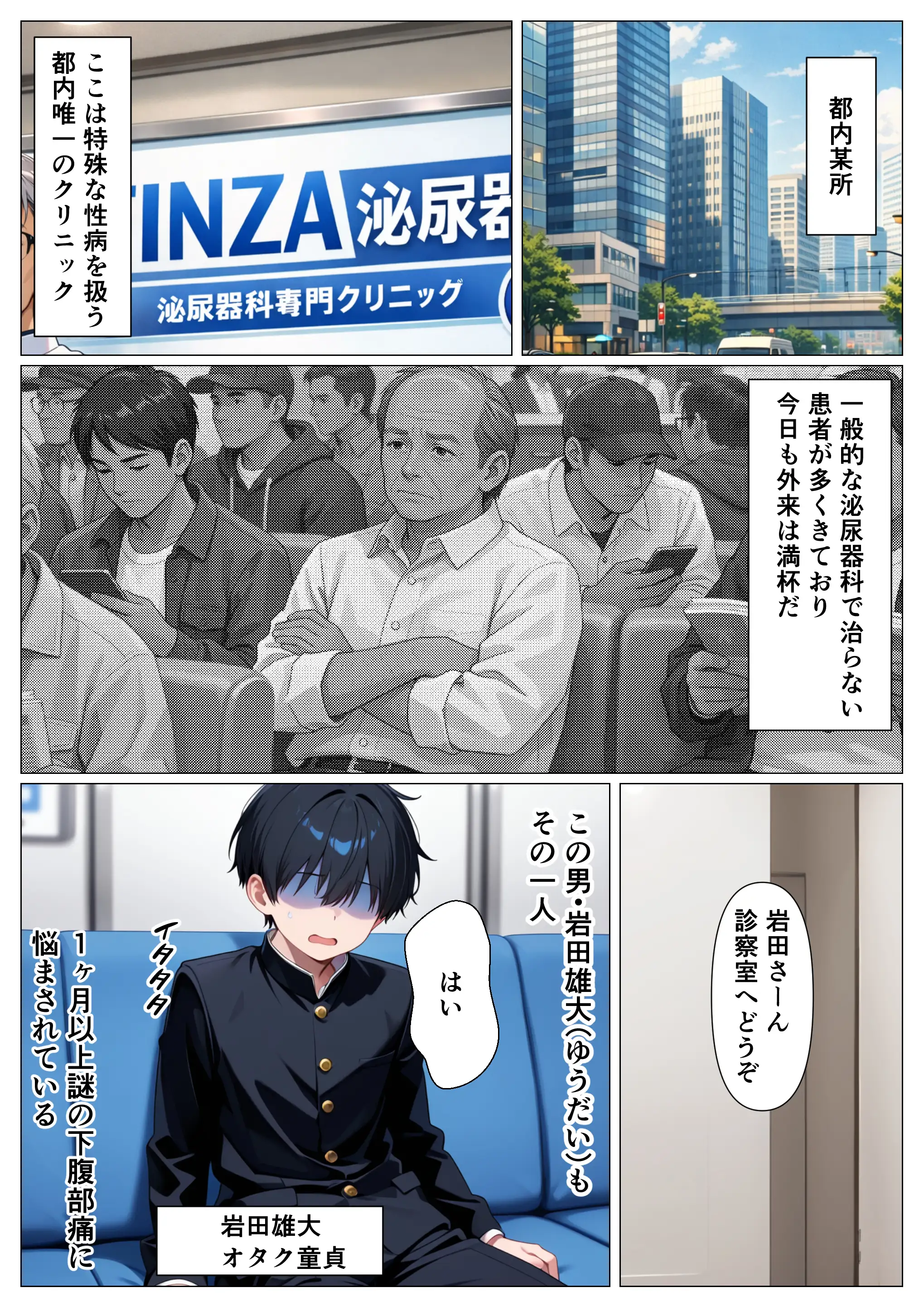 生ハメ治療しないと治らない〜オタクに厳しいギャルが特殊病オタクのデカチンの特濃注入にガチハマり〜 3ページ