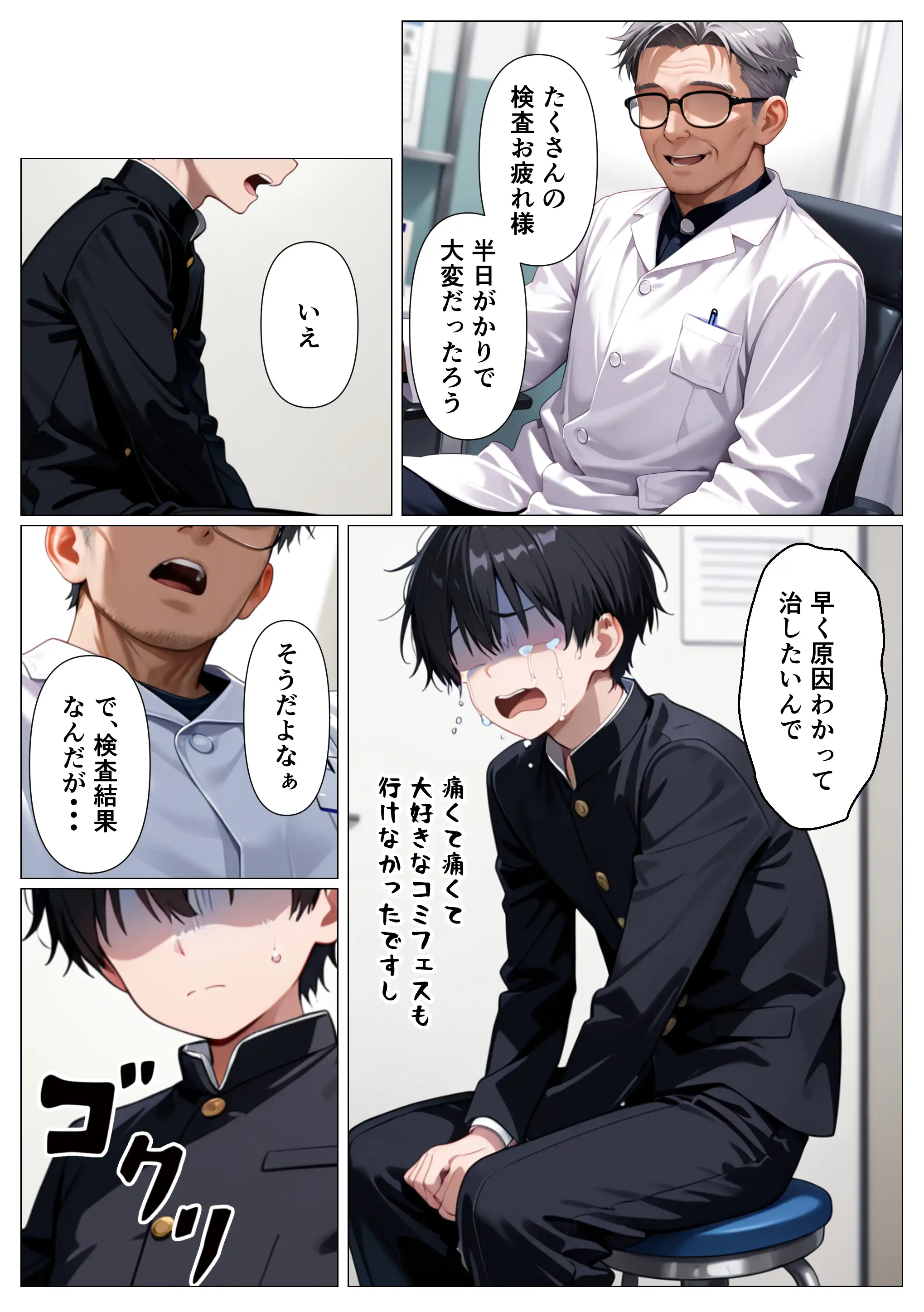 生ハメ治療しないと治らない〜オタクに厳しいギャルが特殊病オタクのデカチンの特濃注入にガチハマり〜 4ページ