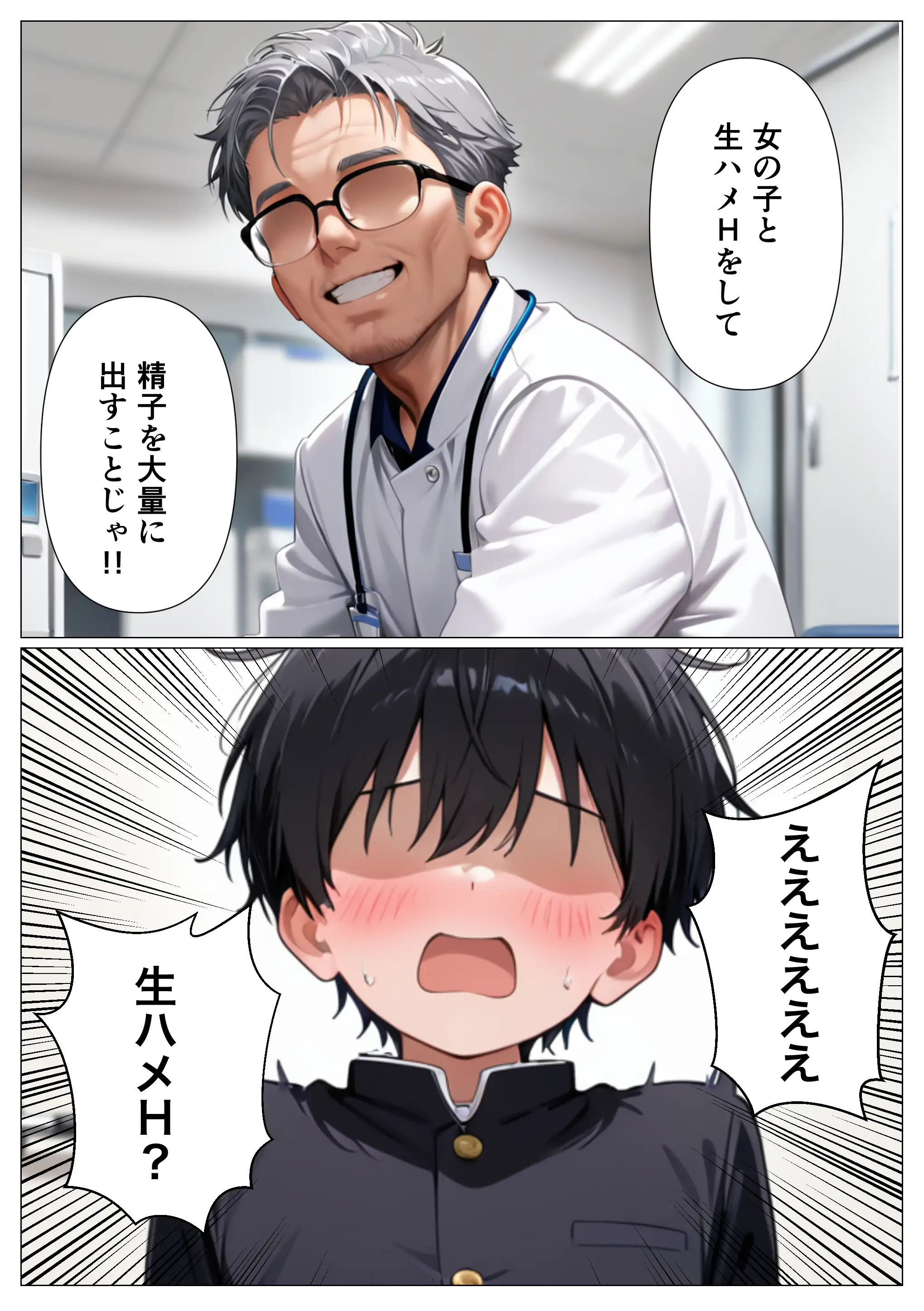 生ハメ治療しないと治らない〜オタクに厳しいギャルが特殊病オタクのデカチンの特濃注入にガチハマり〜 7ページ