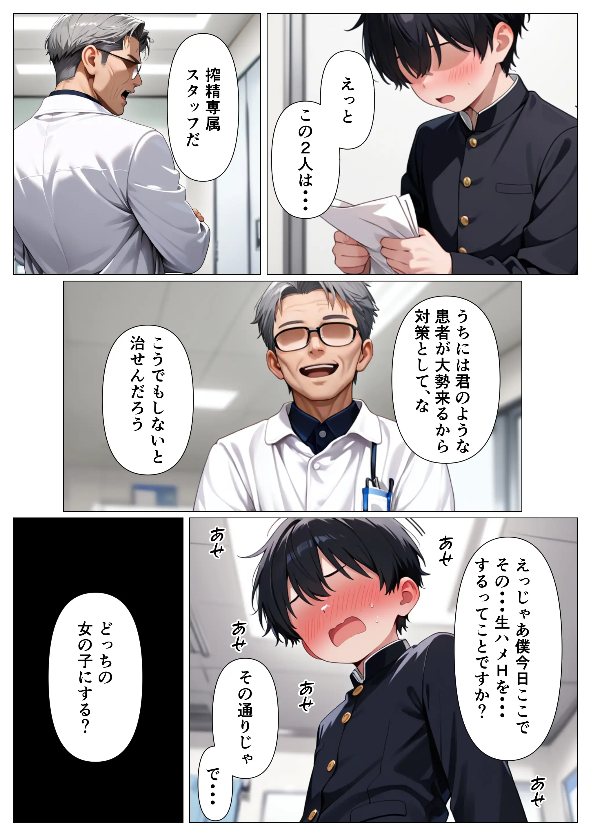 生ハメ治療しないと治らない〜オタクに厳しいギャルが特殊病オタクのデカチンの特濃注入にガチハマり〜 10ページ