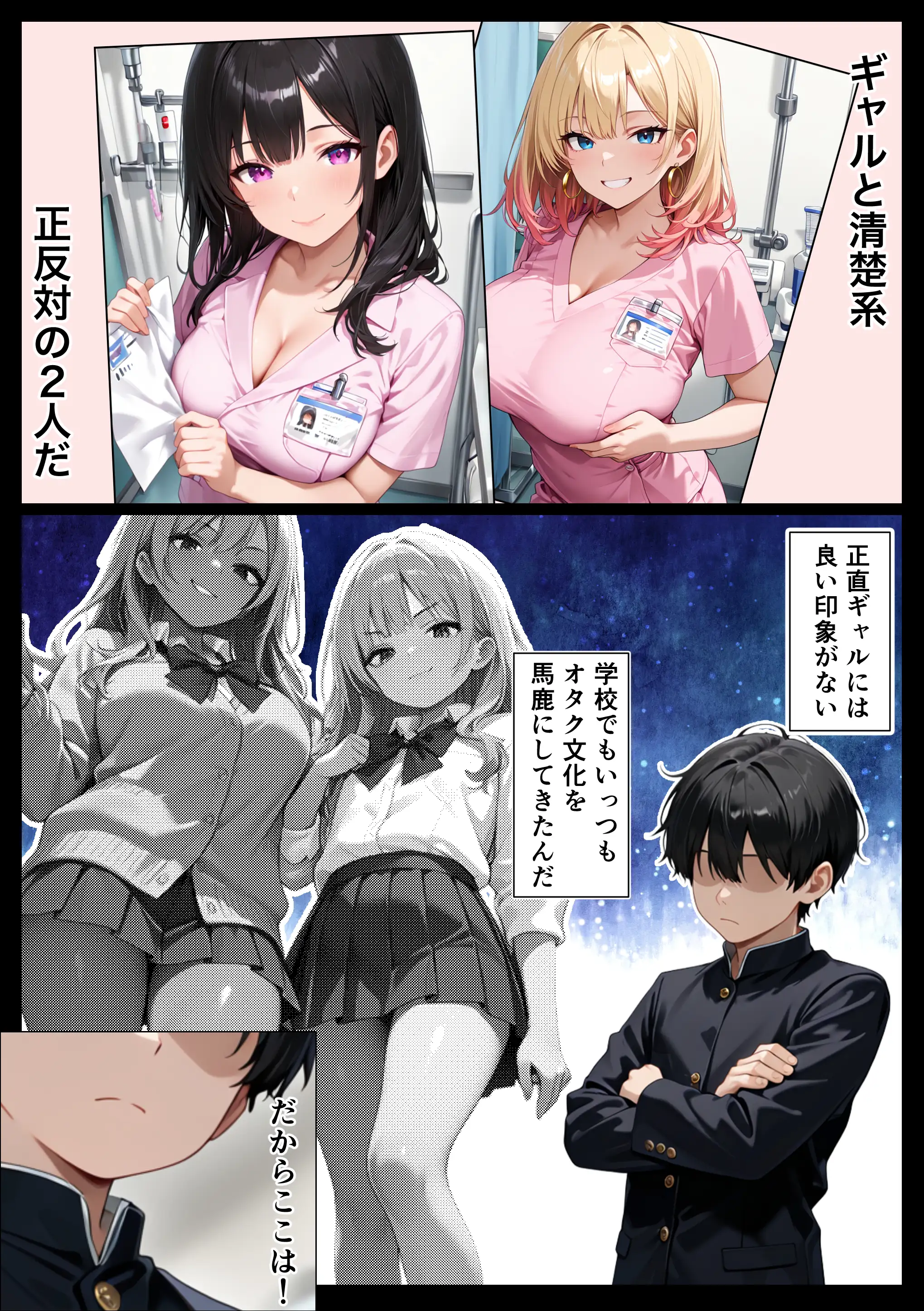 生ハメ治療しないと治らない〜オタクに厳しいギャルが特殊病オタクのデカチンの特濃注入にガチハマり〜 11ページ