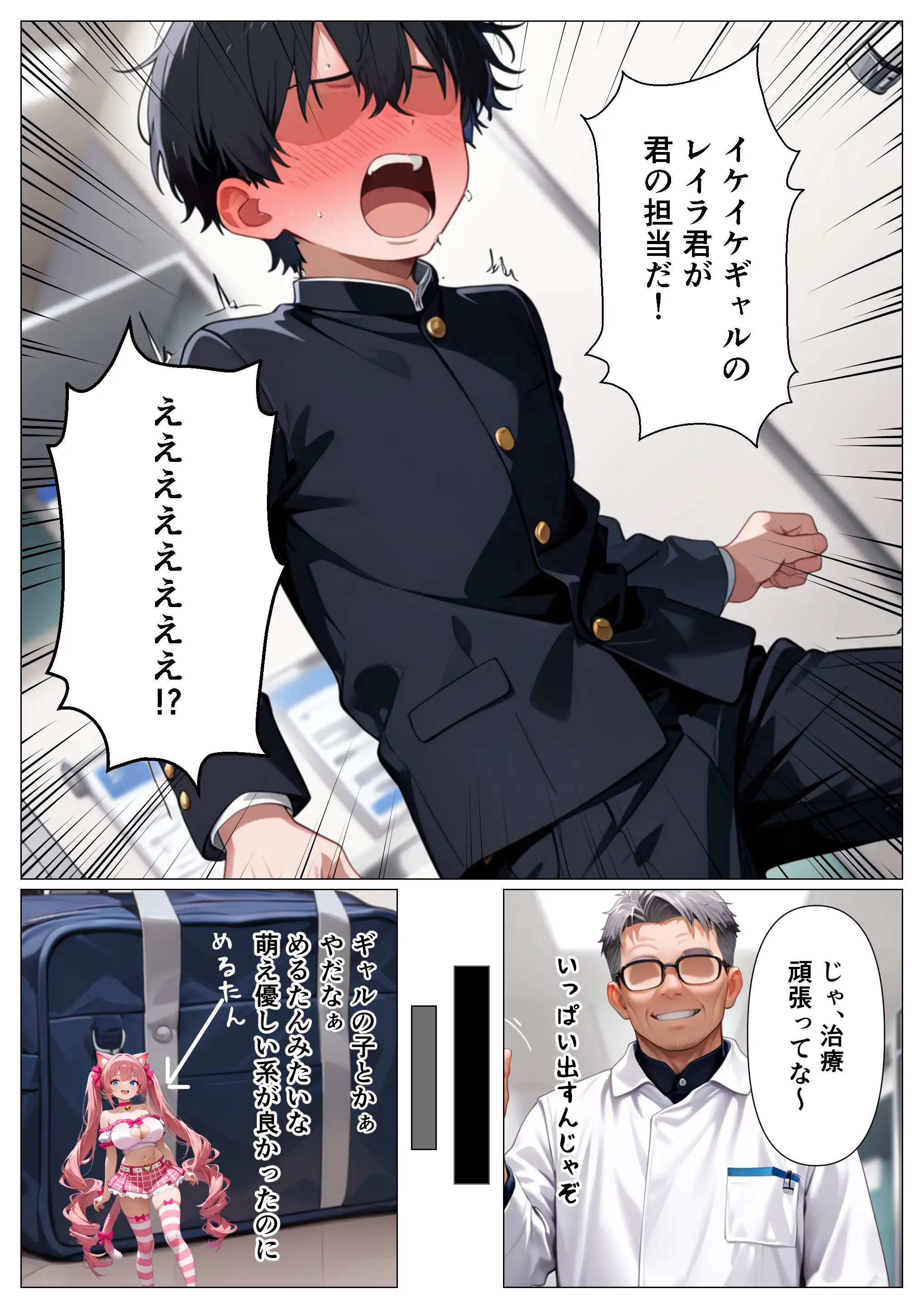 生ハメ治療しないと治らない〜オタクに厳しいギャルが特殊病オタクのデカチンの特濃注入にガチハマり〜 13ページ
