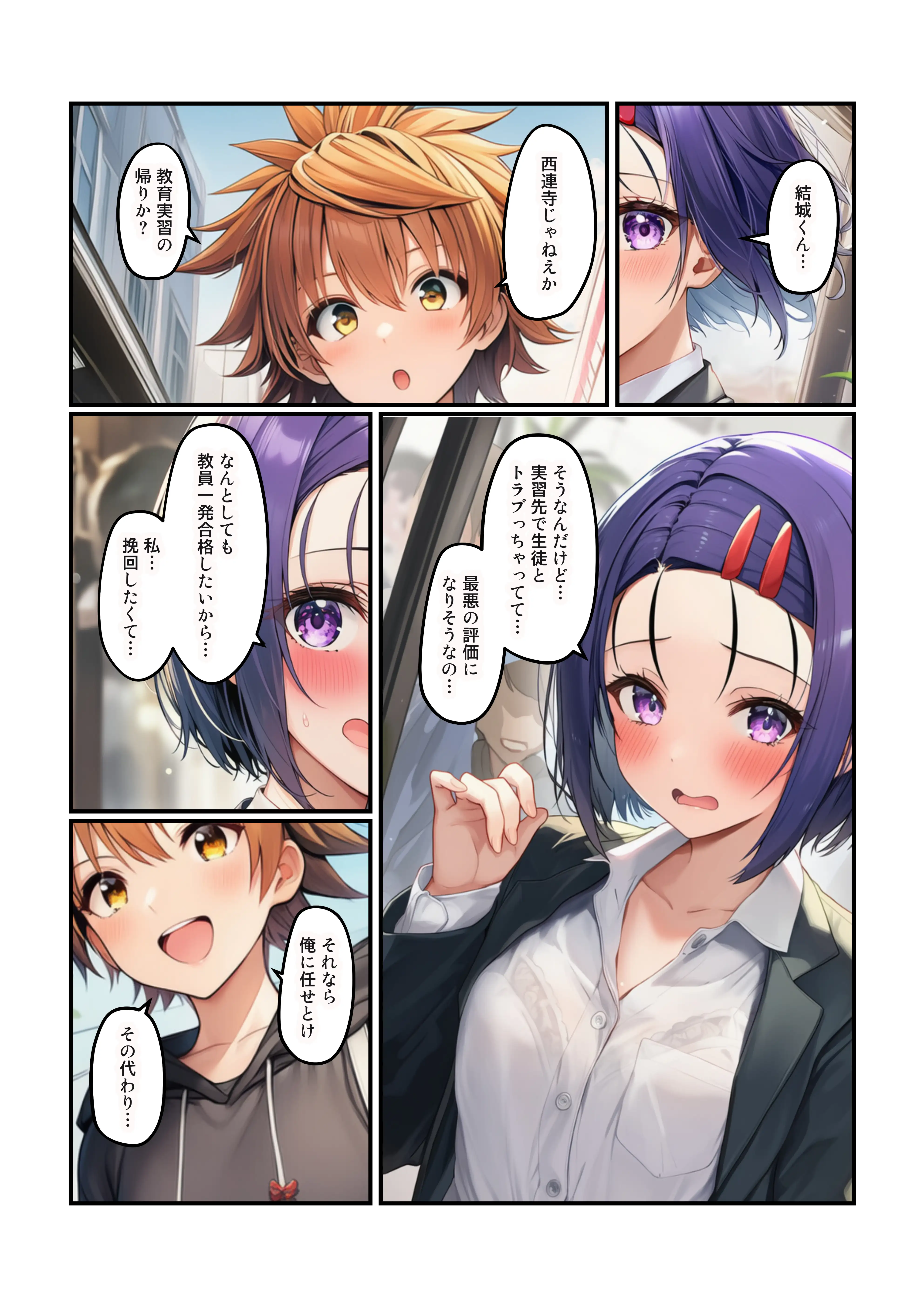 【リト悪堕ち】常識改変でハーレムキャンパスライフ 3ページ