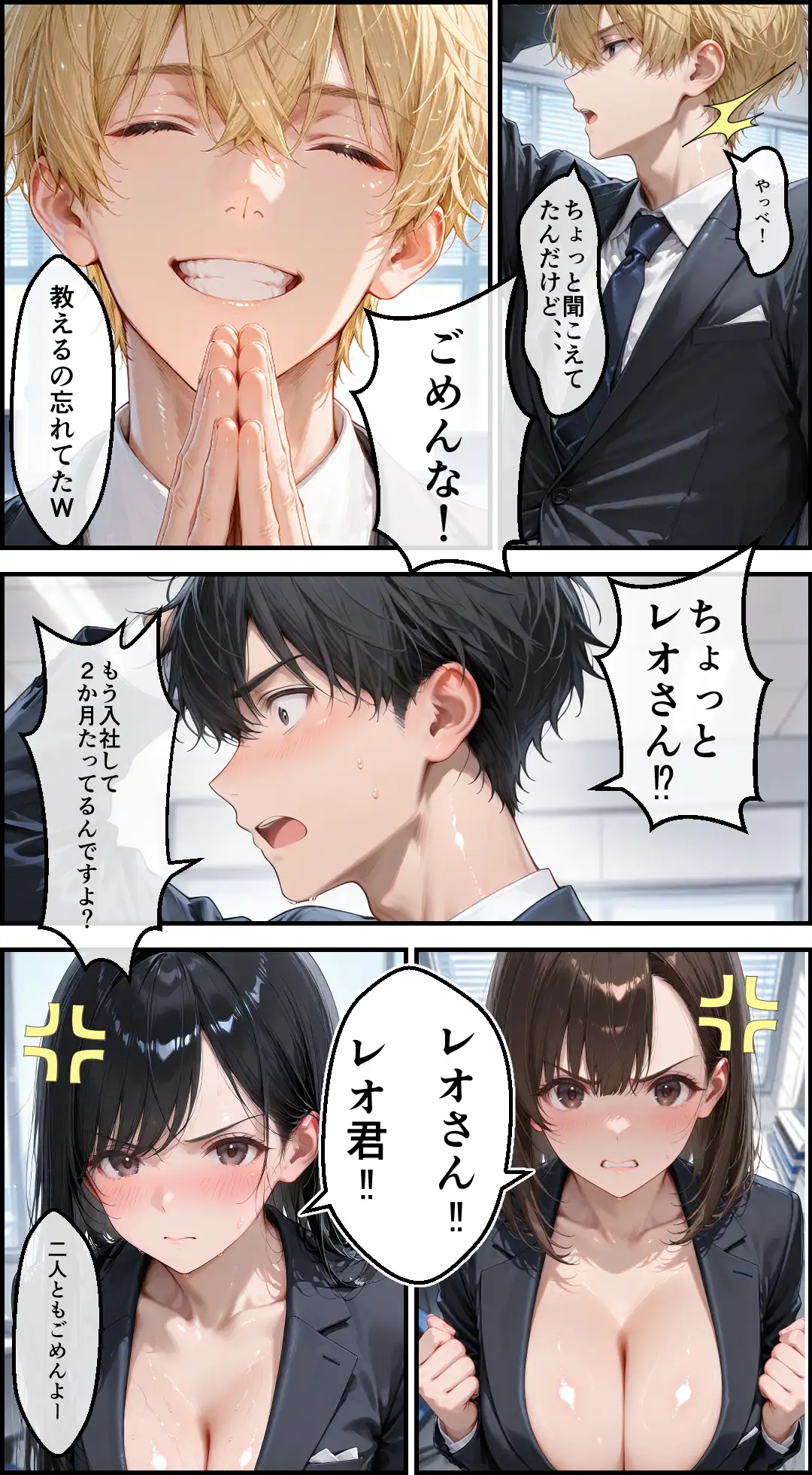 女性社員の採用基準はエロ度審査？〜気が強いレイナは実はアイドルで攻め上手〜 14ページ