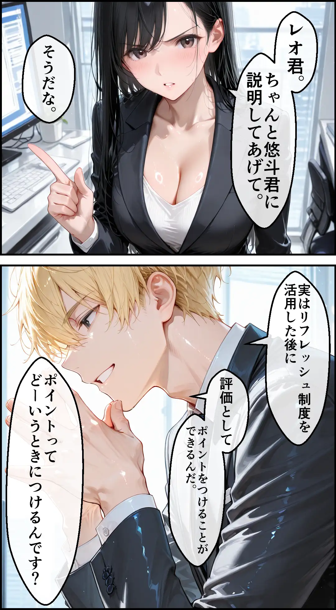 女性社員の採用基準はエロ度審査？〜気が強いレイナは実はアイドルで攻め上手〜 15ページ
