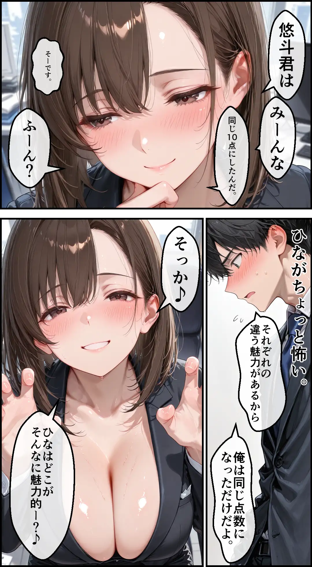 女性社員の採用基準はエロ度審査？〜気が強いレイナは実はアイドルで攻め上手〜 19ページ