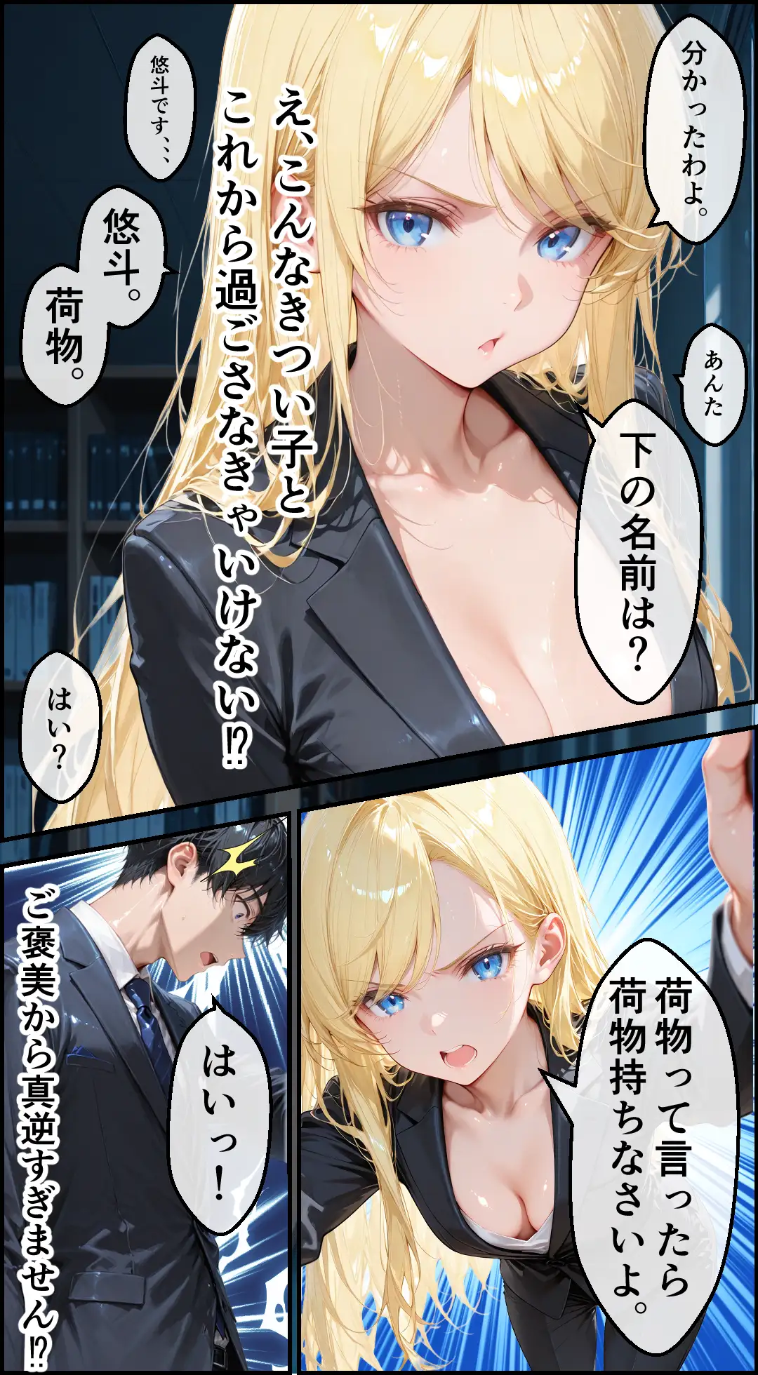 女性社員の採用基準はエロ度審査？〜気が強いレイナは実はアイドルで攻め上手〜 33ページ