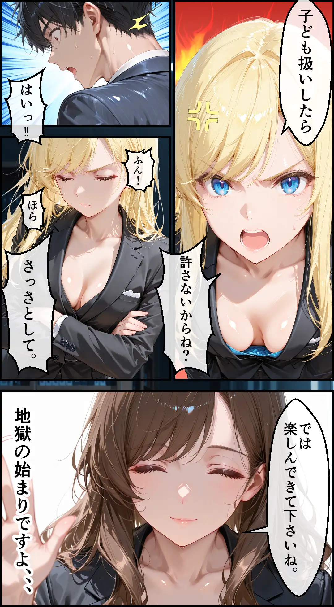 女性社員の採用基準はエロ度審査？〜気が強いレイナは実はアイドルで攻め上手〜 35ページ