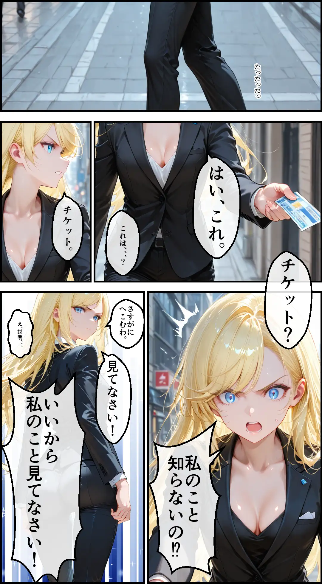 女性社員の採用基準はエロ度審査？〜気が強いレイナは実はアイドルで攻め上手〜 36ページ