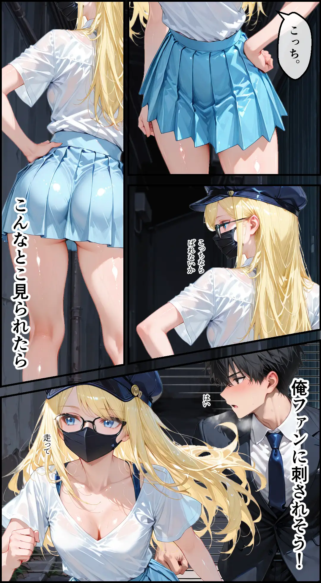 女性社員の採用基準はエロ度審査？〜気が強いレイナは実はアイドルで攻め上手〜 43ページ
