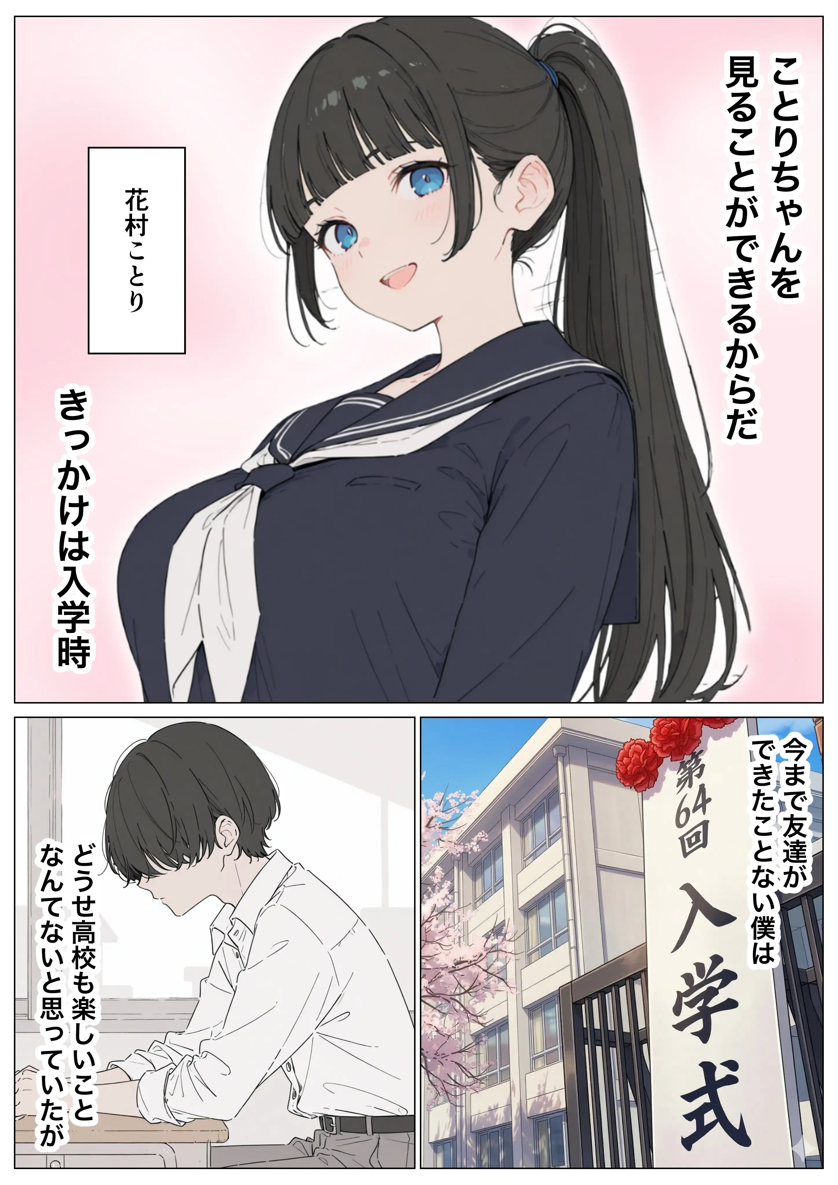 同級生の巨乳ちゃんと手マンカラオケをしてたら中出しセックスに！？ 全201P 3ページ