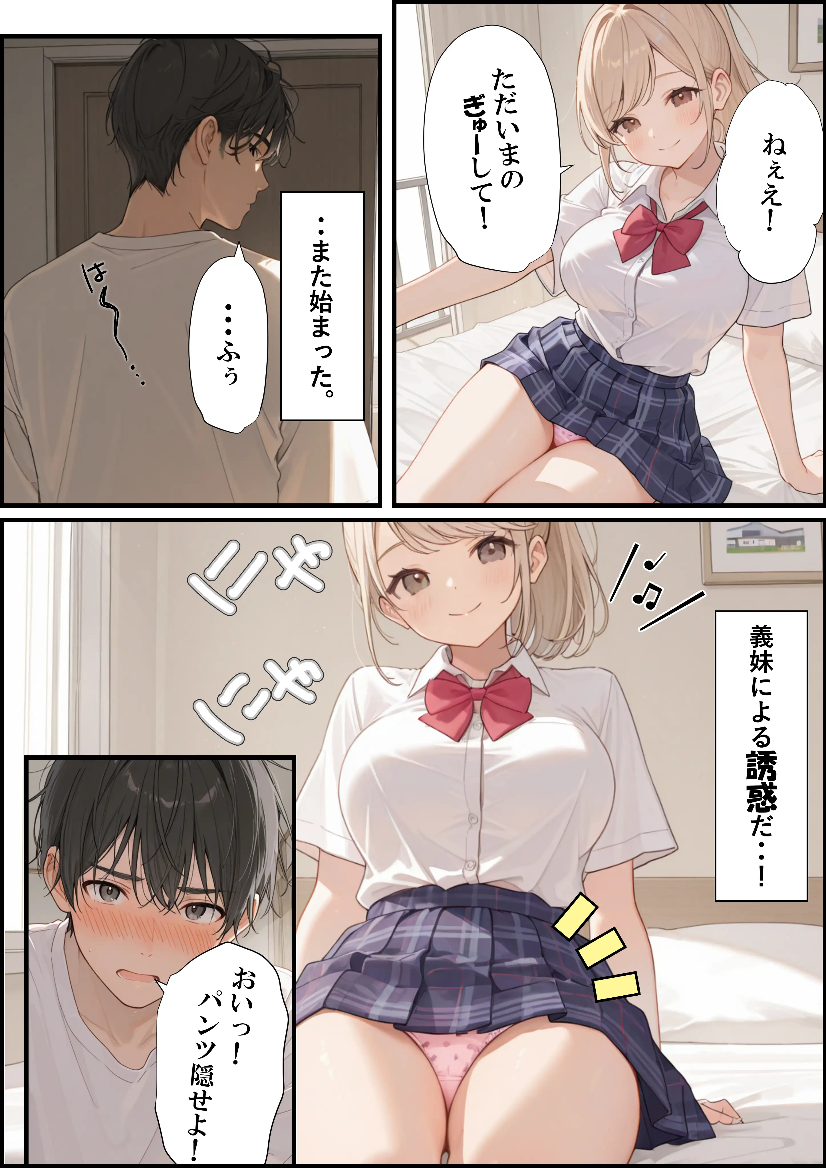 小悪魔な義妹のコスプレ誘惑〜おねだり近親中出しのイチャラブ生活〜 2ページ