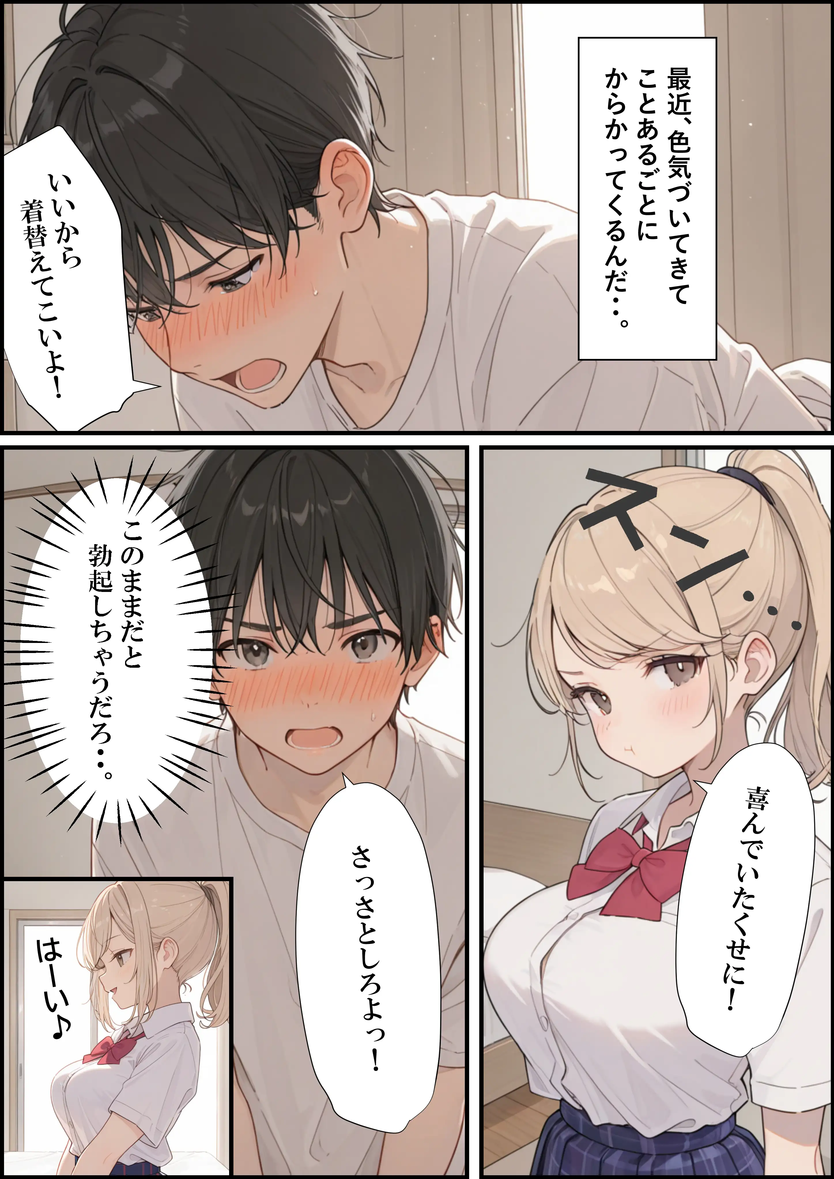 小悪魔な義妹のコスプレ誘惑〜おねだり近親中出しのイチャラブ生活〜 4ページ